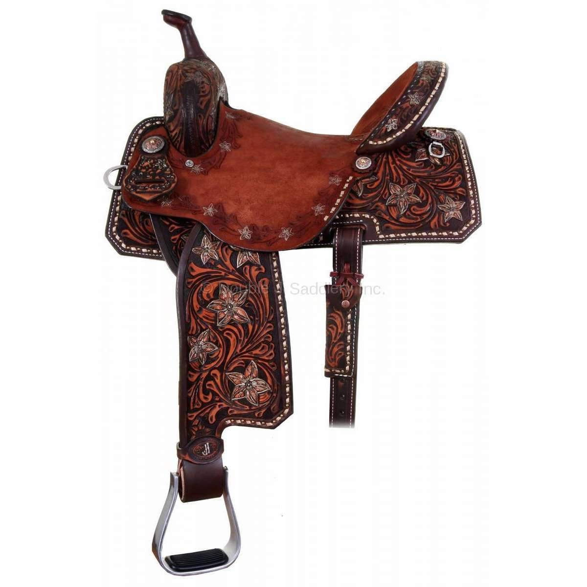 SBP851 - Pozzi Pro Barrel Racer - Double J Saddlery