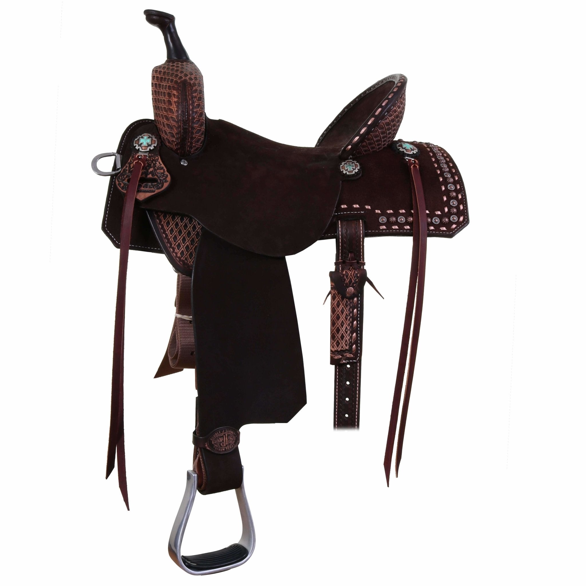 SBP896 - Pozzi Pro Barrel Racer - Double J Saddlery