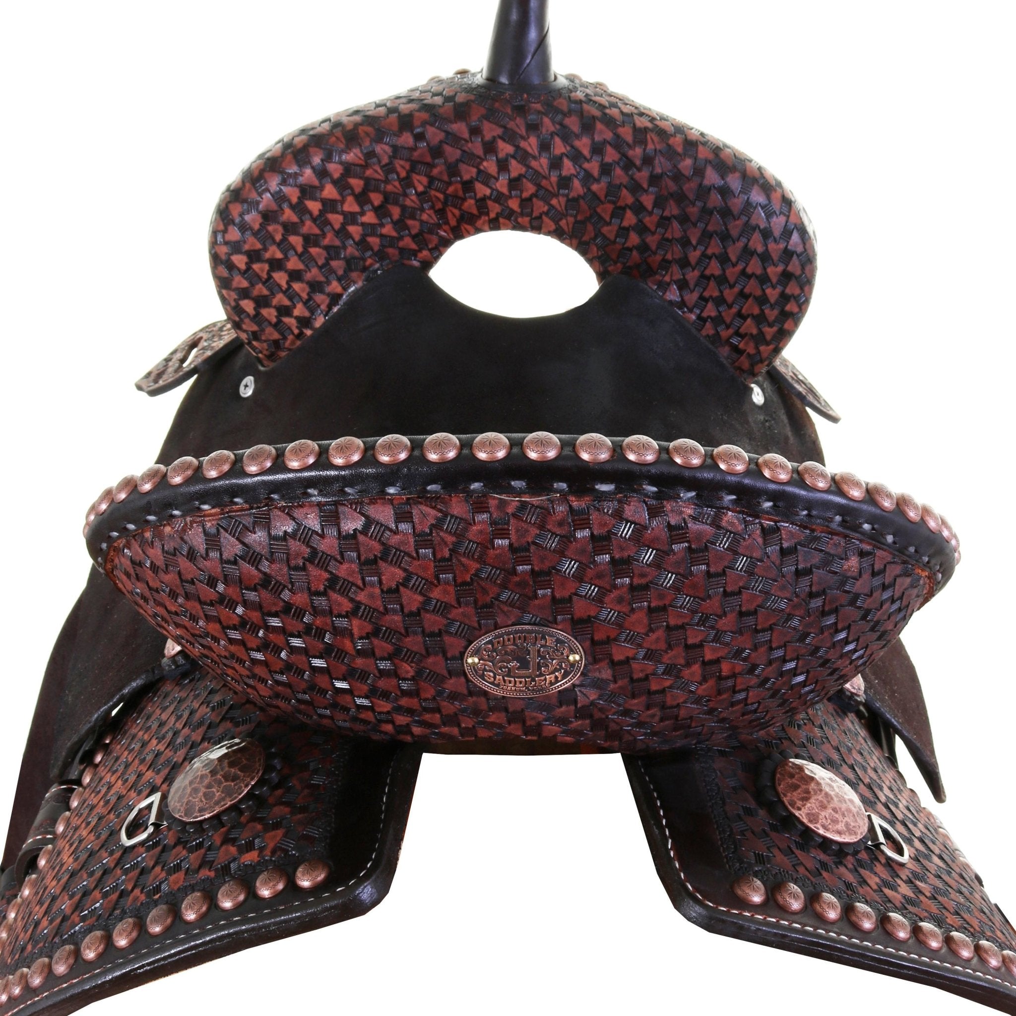 SBP897 - Pozzi Pro Barrel Racer w/ SRS - Double J Saddlery