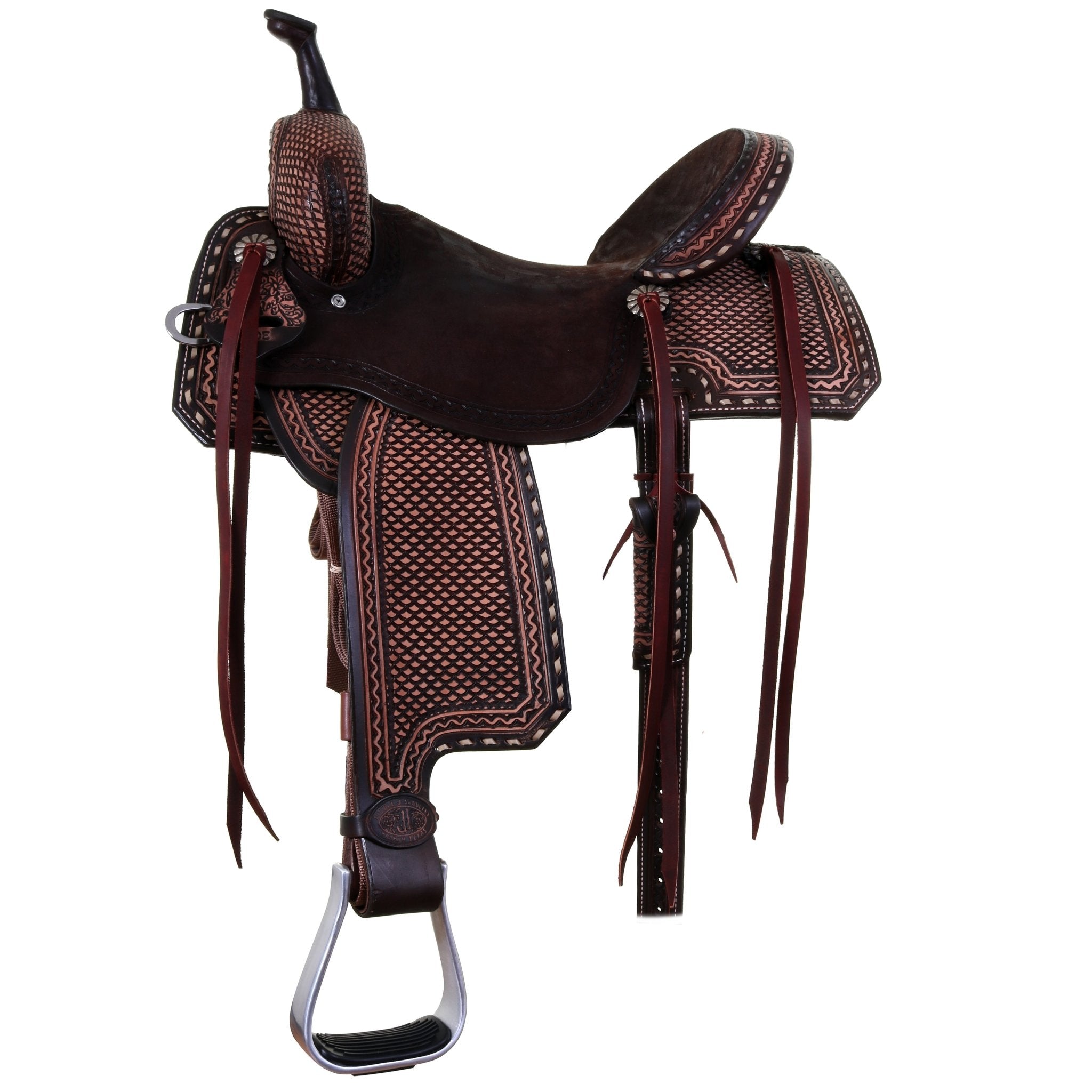 SBP901 - Pozzi Pro Barrel Racer - Double J Saddlery
