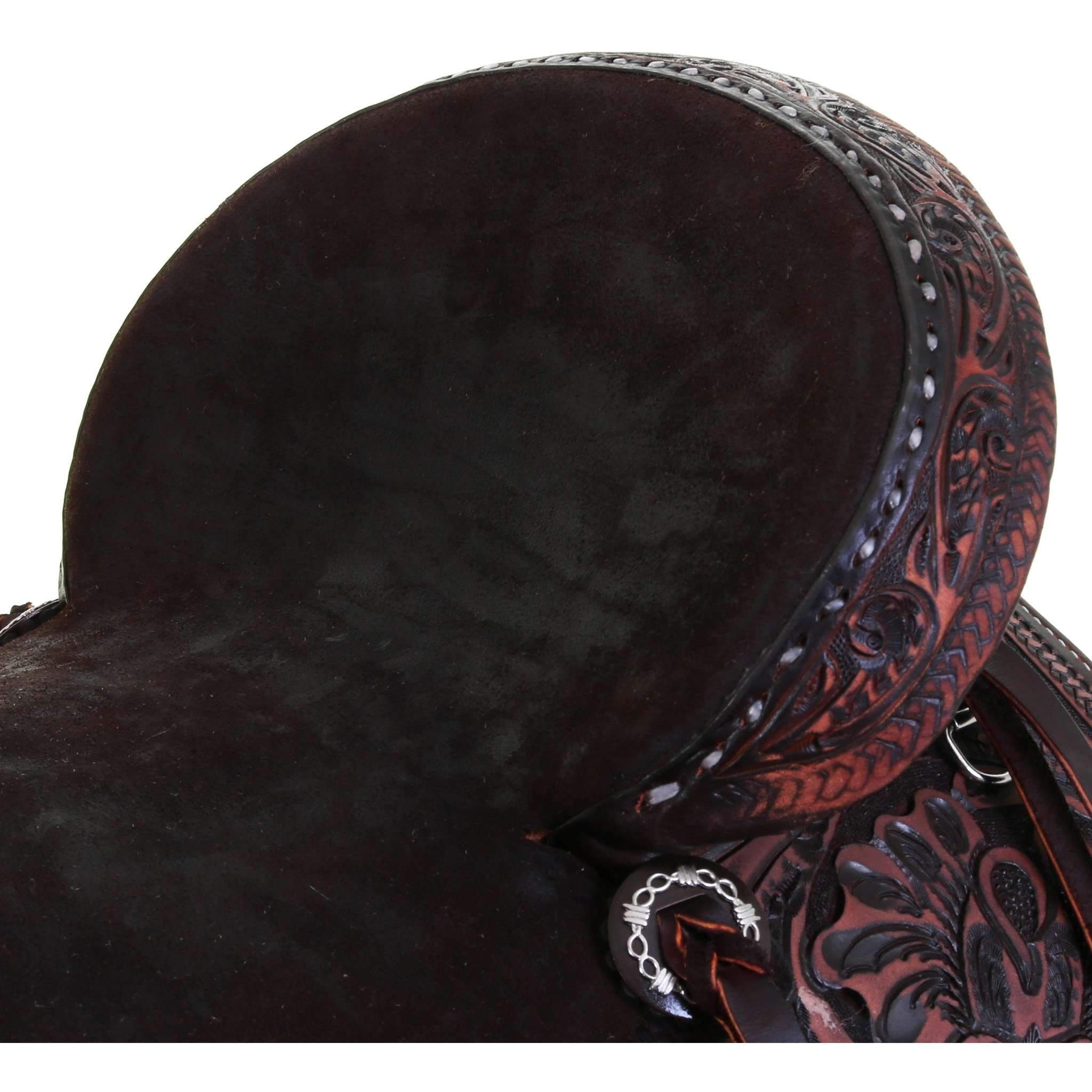 SBPF144 - Pozzi Pro Flex Barrel Racer w/ SRS - Double J Saddlery