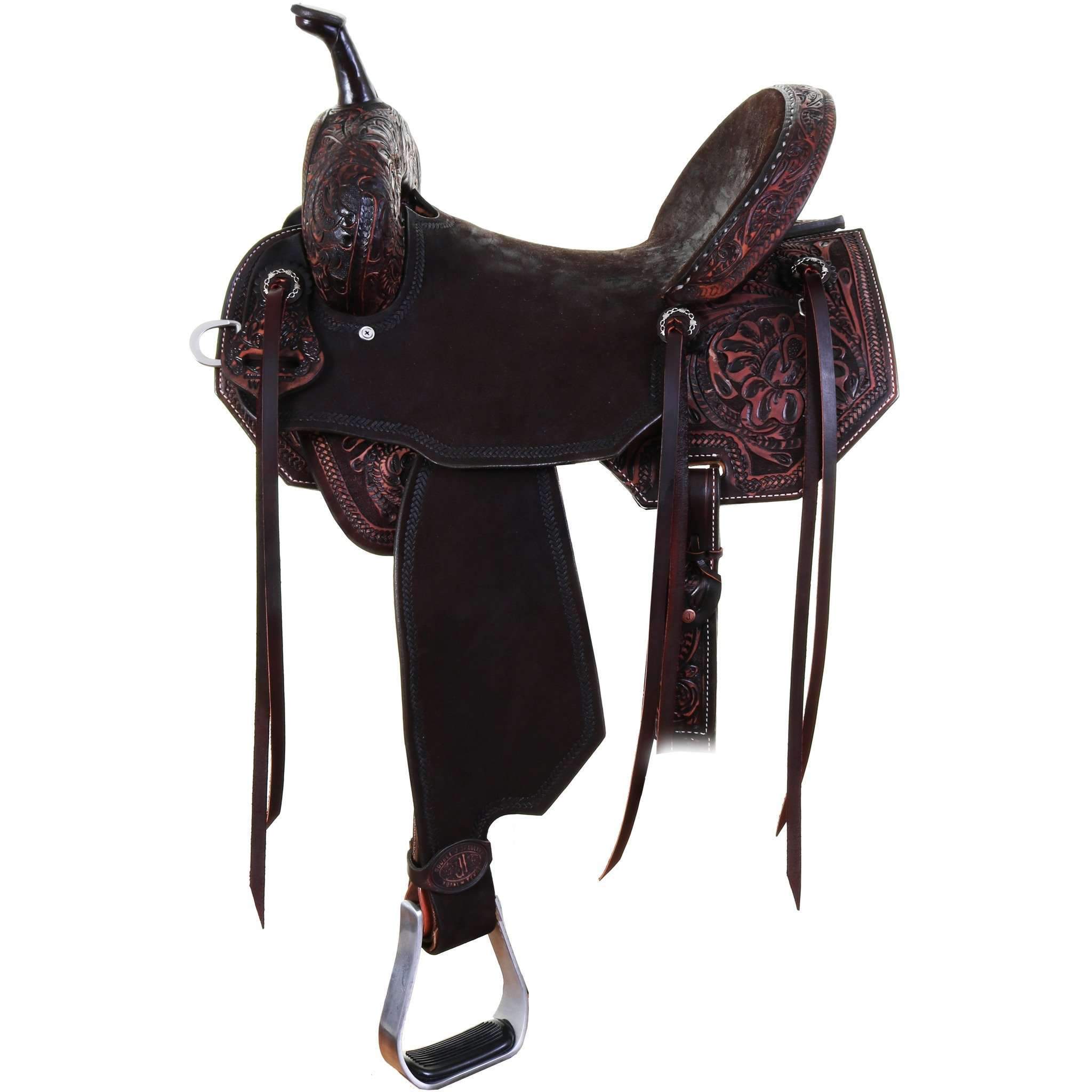 SBPF144 - Pozzi Pro Flex Barrel Racer w/ SRS - Double J Saddlery