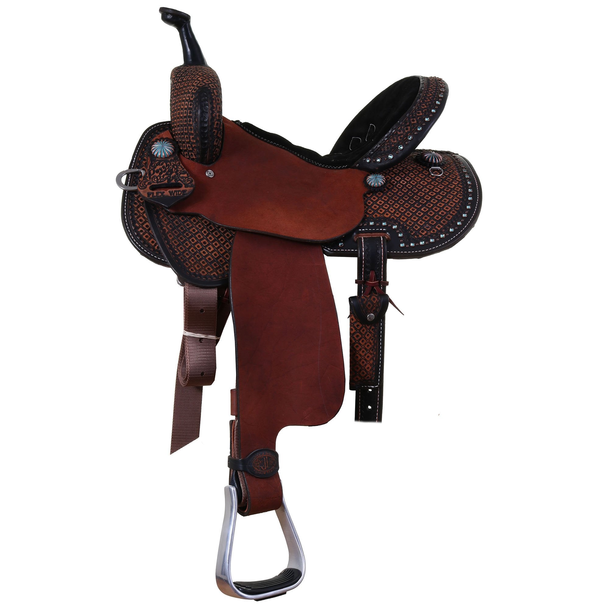 SBPF155 - Brittany Pozzi Flex Saddle - Double J Saddlery