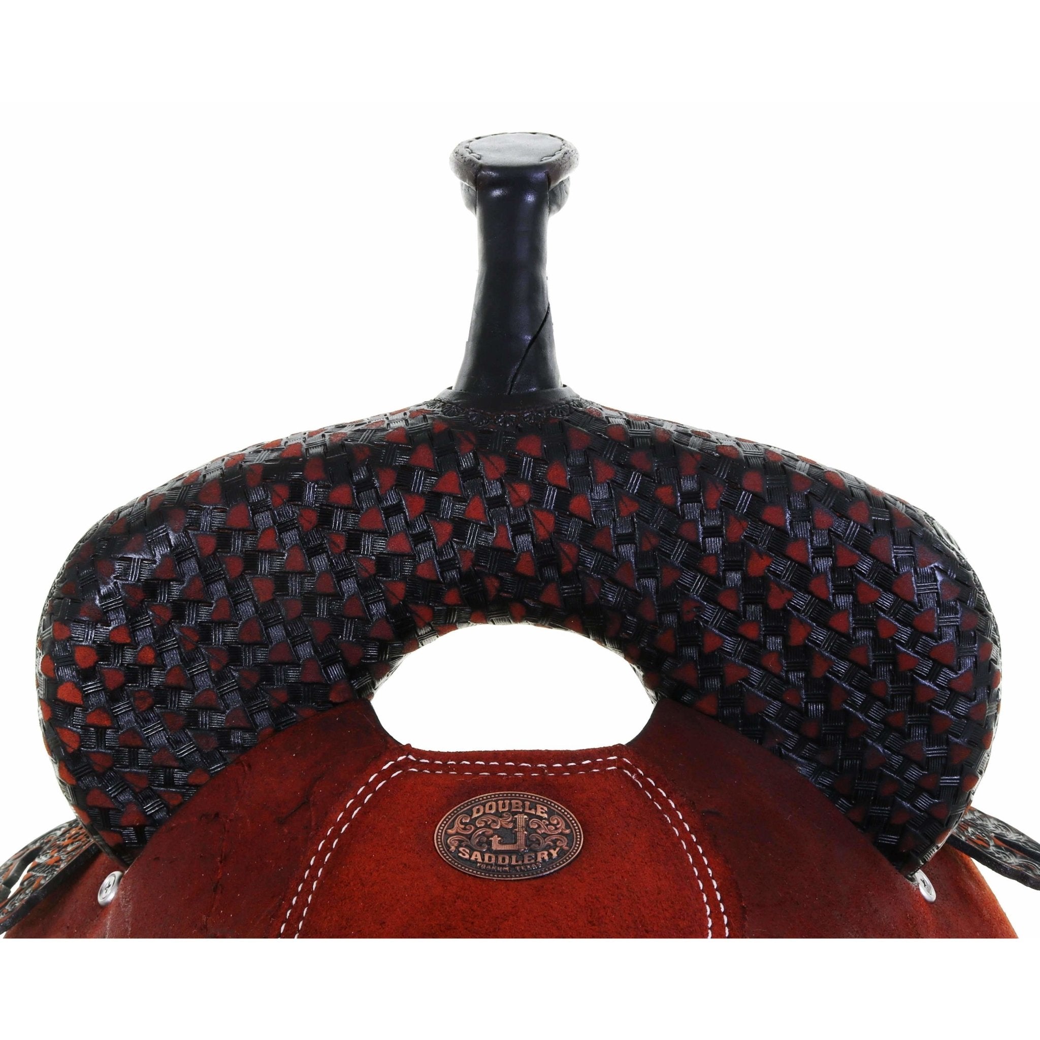 SBPFTROPHY01 - Pozzi Pro Flex Barrel Racer Trophy Saddle - Double J Saddlery