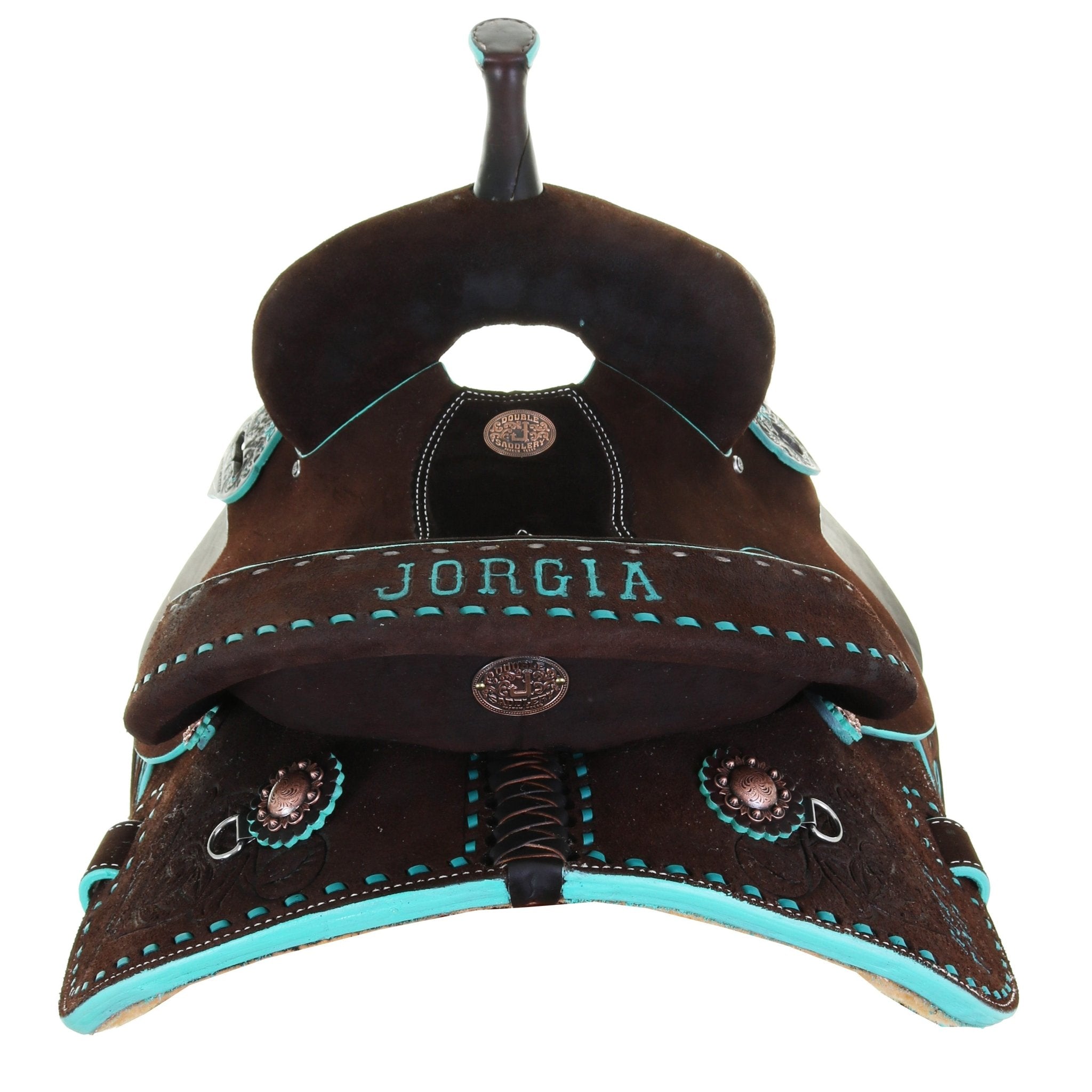 SBPTROPHY14 - Pozzi Pro Trophy Barrel Saddle - Double J Saddlery