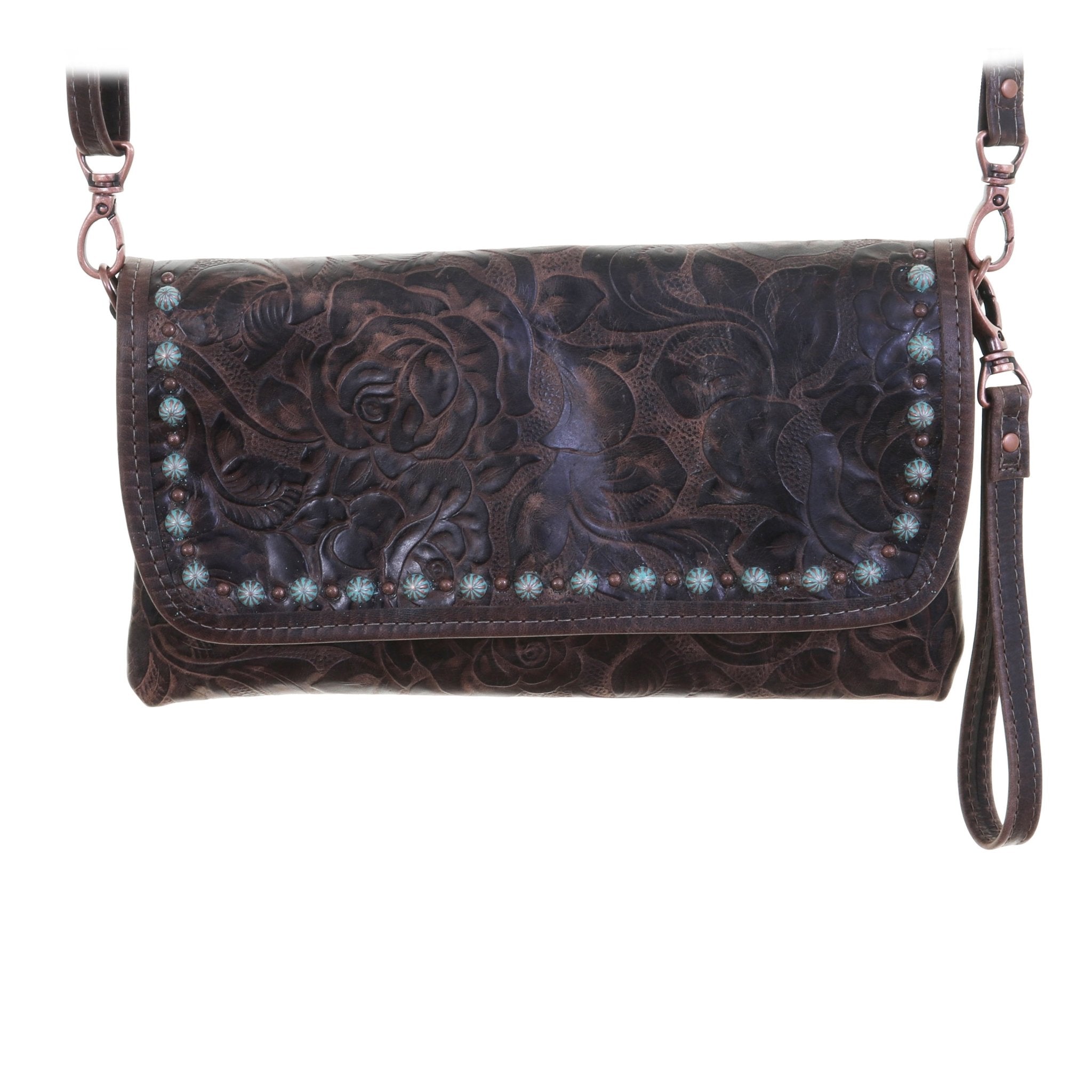 SC64 - Vintage Rose Simple Clutch - Double J Saddlery