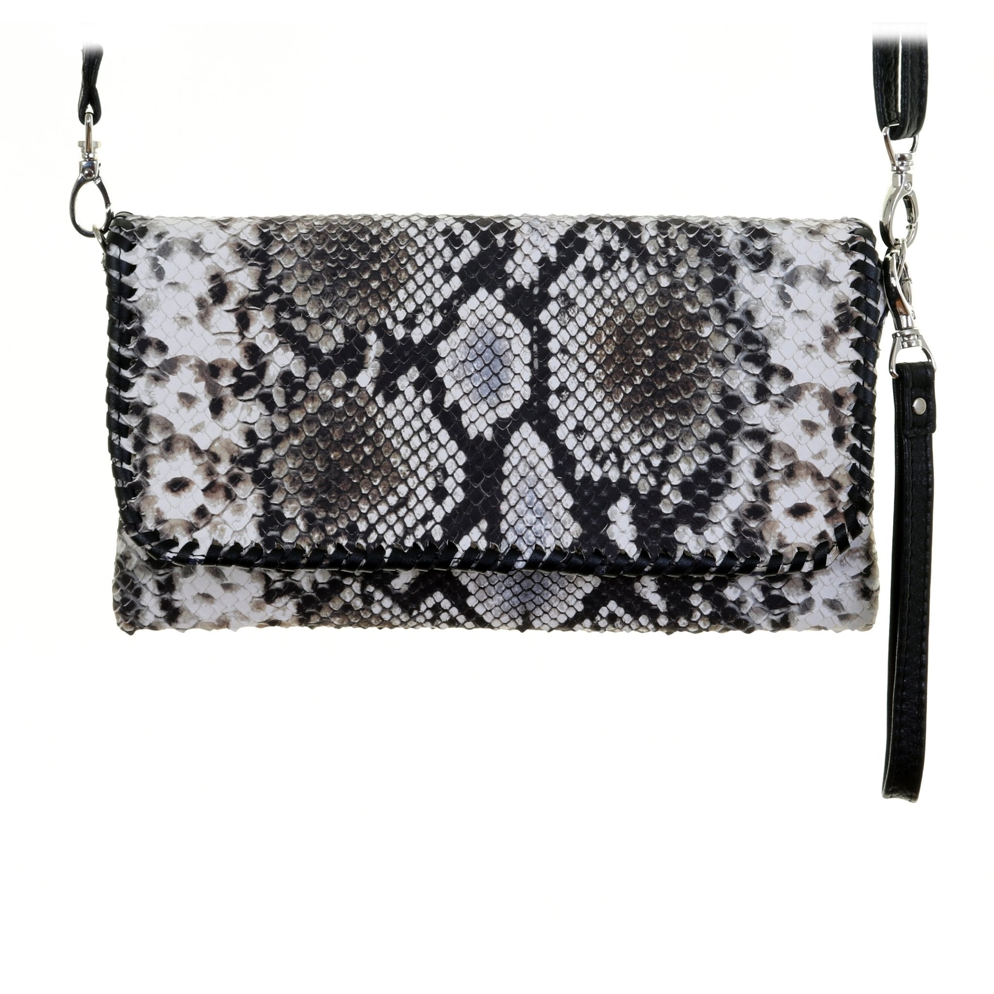 SC67 -Cobra Snake Print Simple Clutch - Double J Saddlery