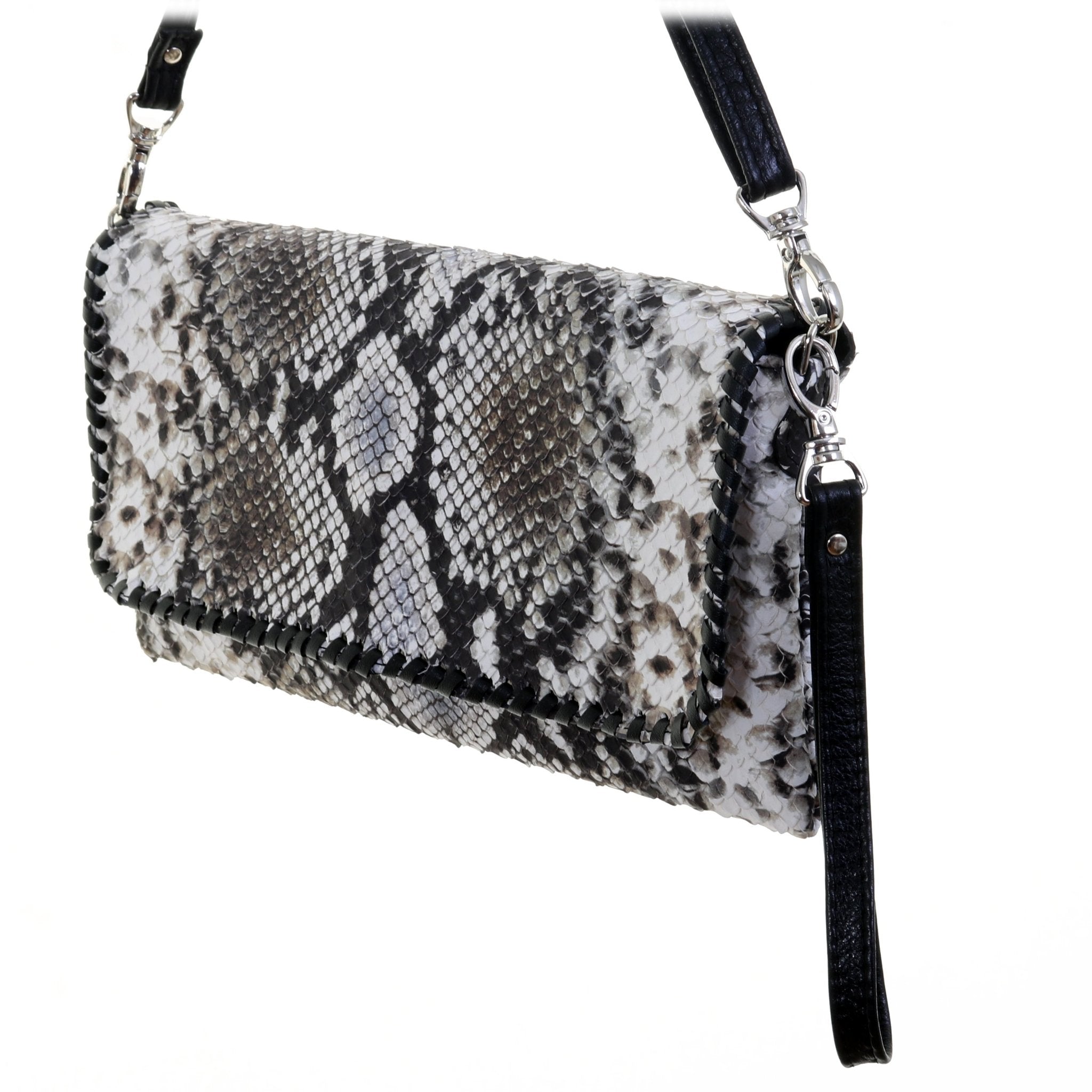 SC67 -Cobra Snake Print Simple Clutch - Double J Saddlery