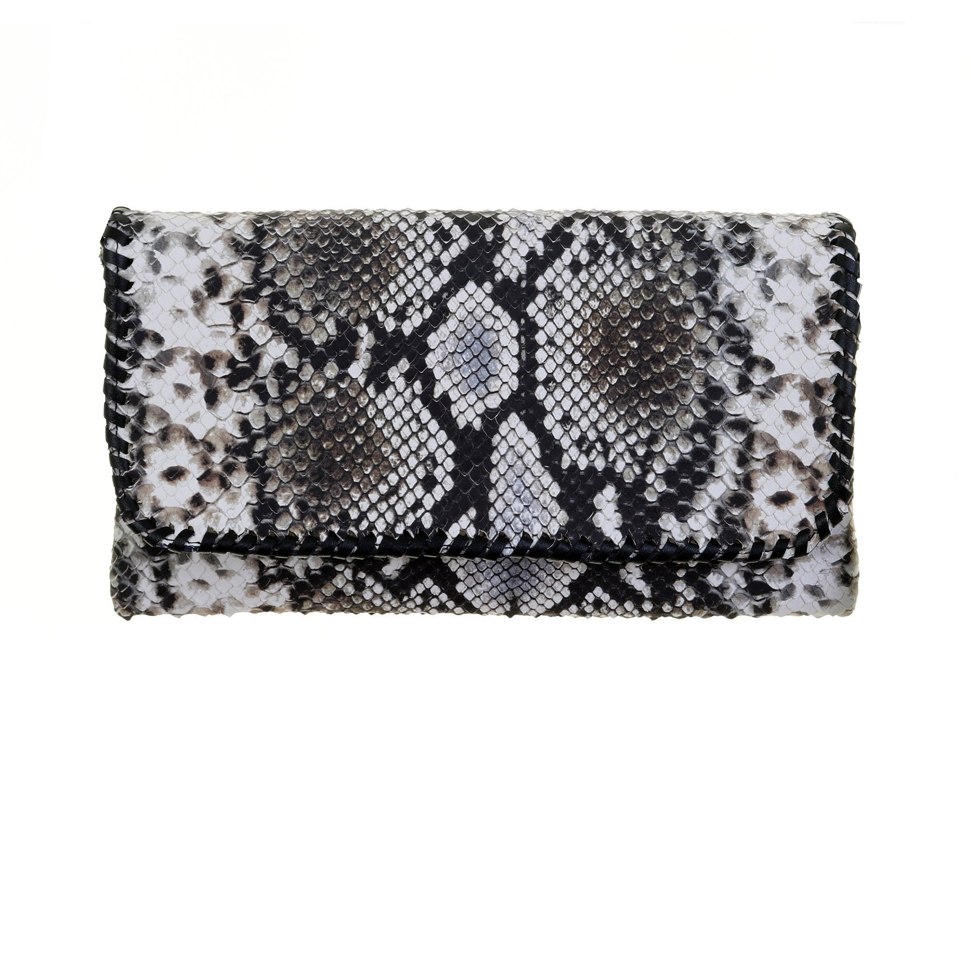 SC67 -Cobra Snake Print Simple Clutch - Double J Saddlery