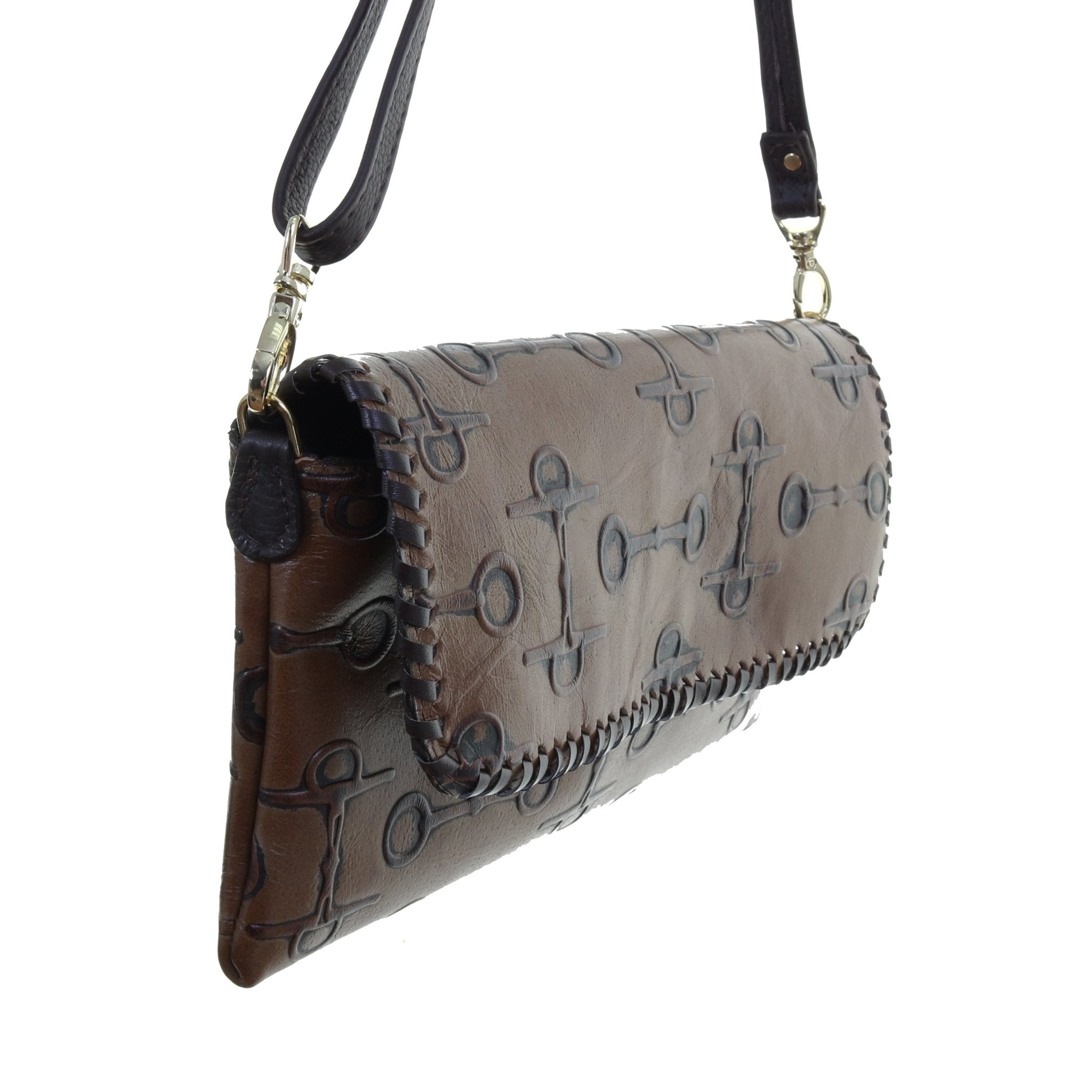 SC74 - Caramel Bit Simple Clutch - Double J Saddlery