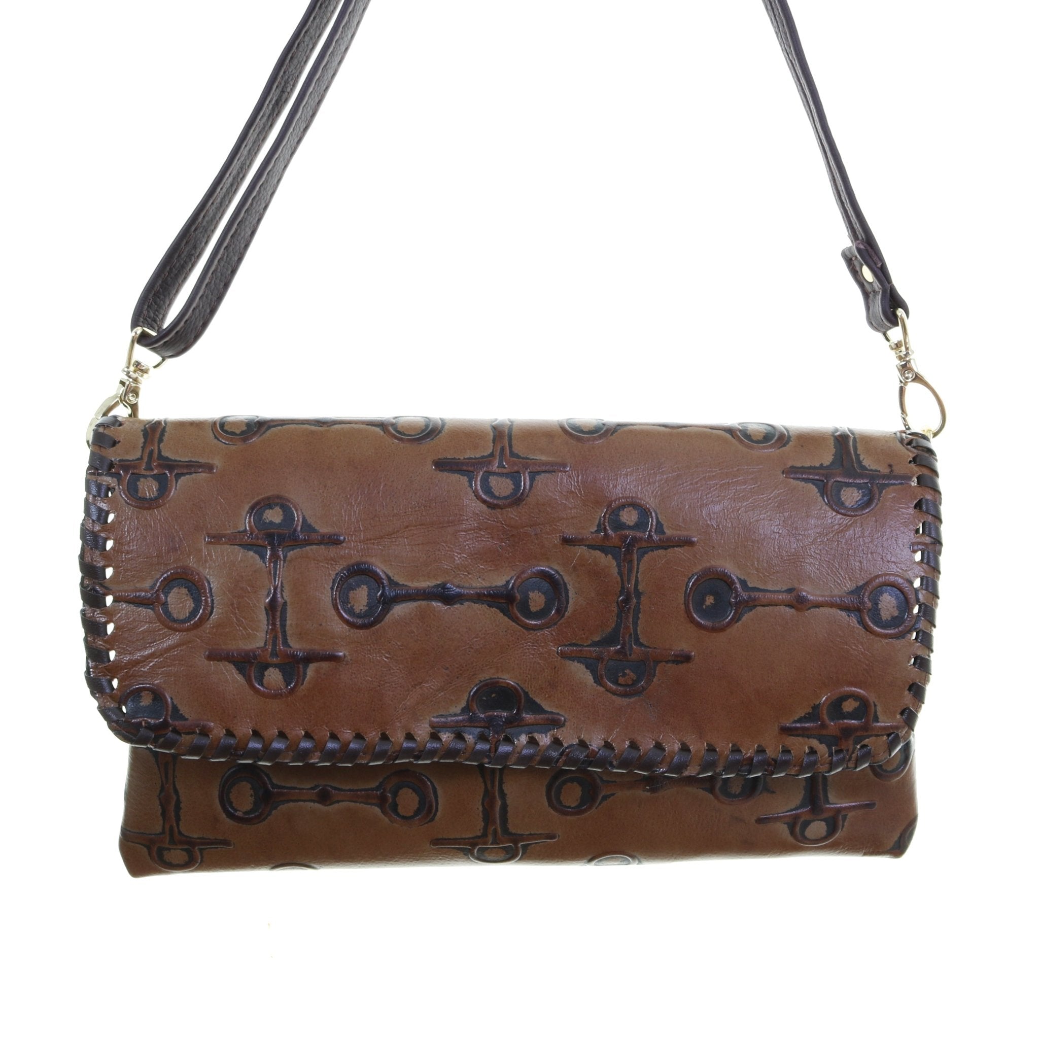 SC74 - Caramel Bit Simple Clutch - Double J Saddlery