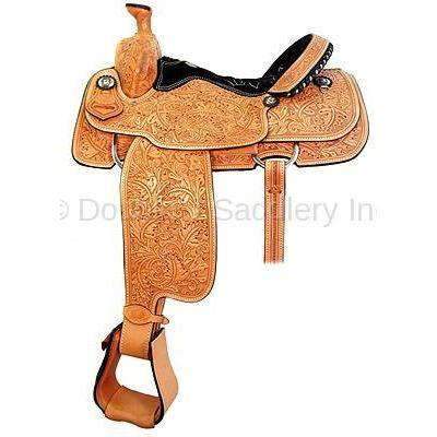 SCR100 - Calf Roper Saddle - Double J Saddlery