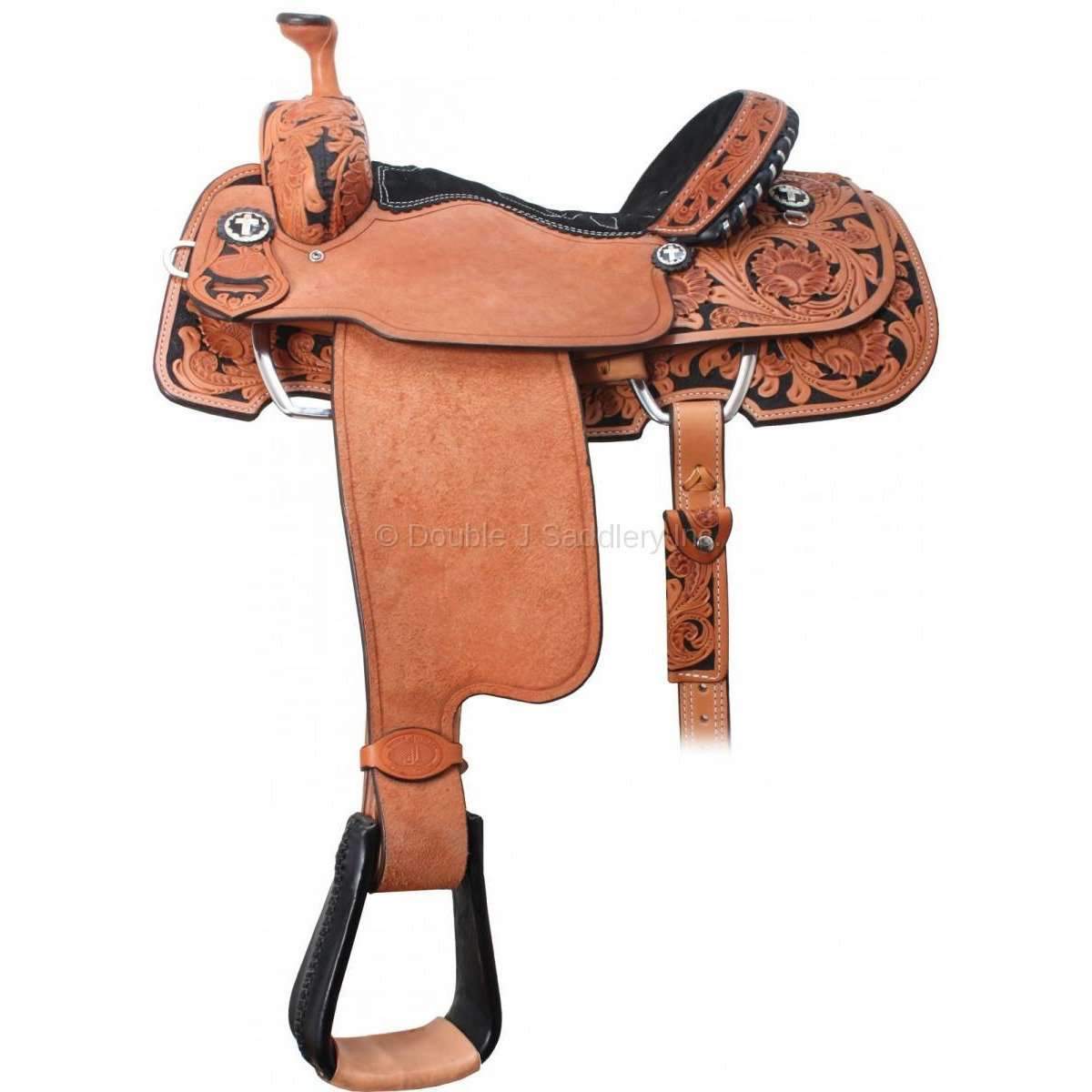 SCR105 - Calf Roper Saddle - Double J Saddlery