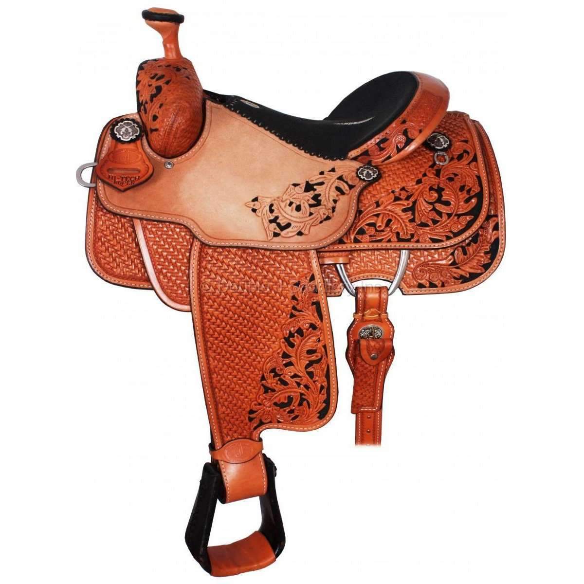 SCR121 - Calf Roper Saddle - Double J Saddlery