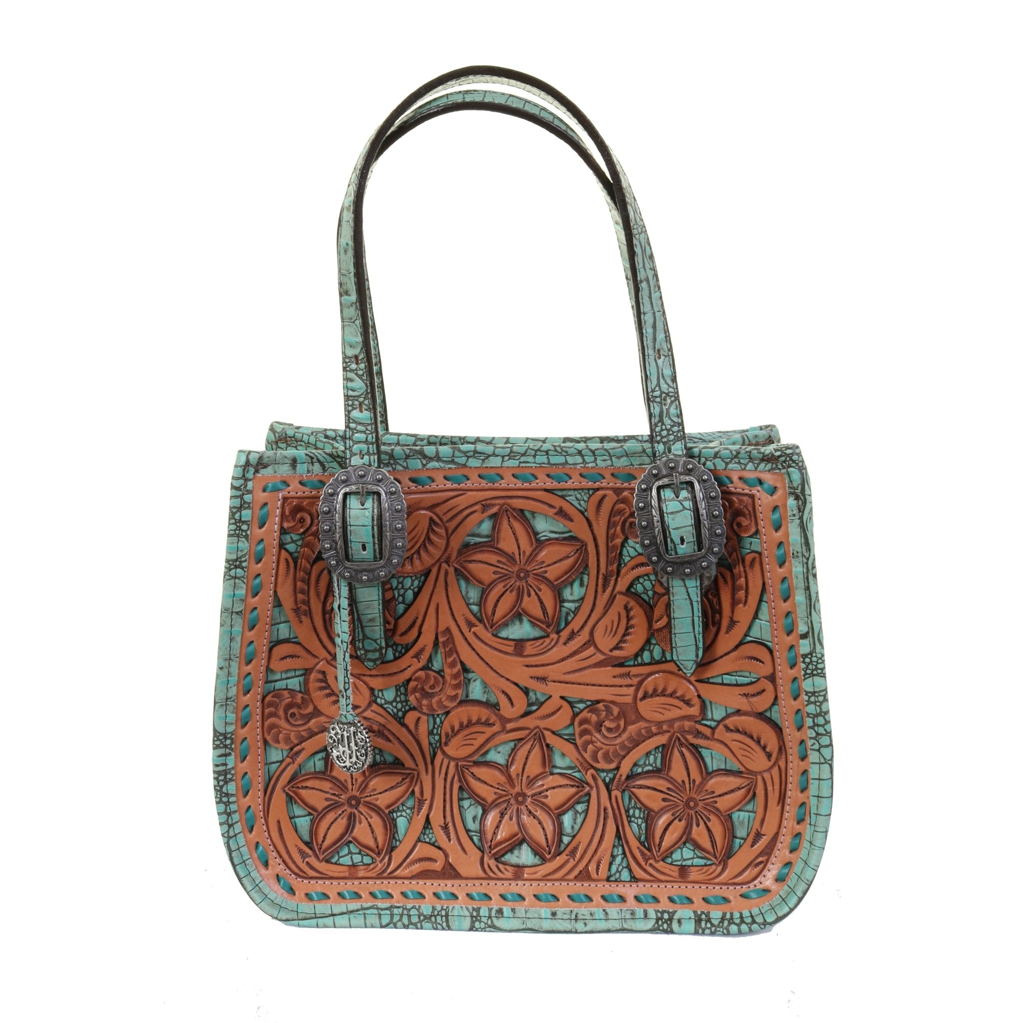 SDB07 - Pozzi Tooled Small Doctor's Bag - Double J Saddlery