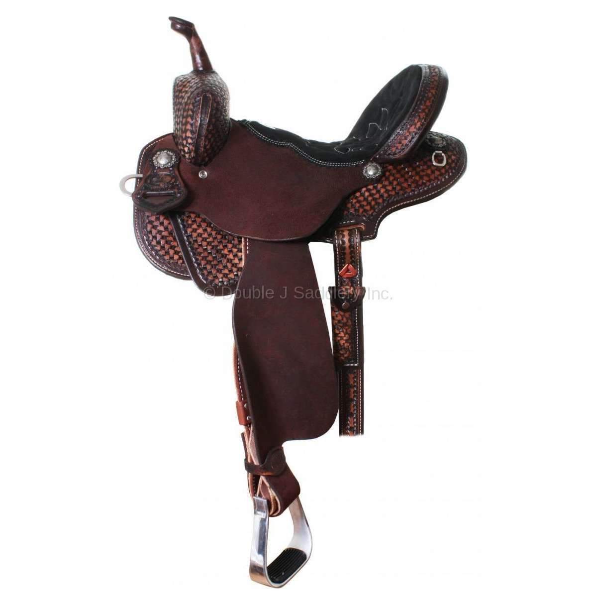 SIF210 - The Intimidator Flex Barrel Racer w/ SRS - Double J Saddlery