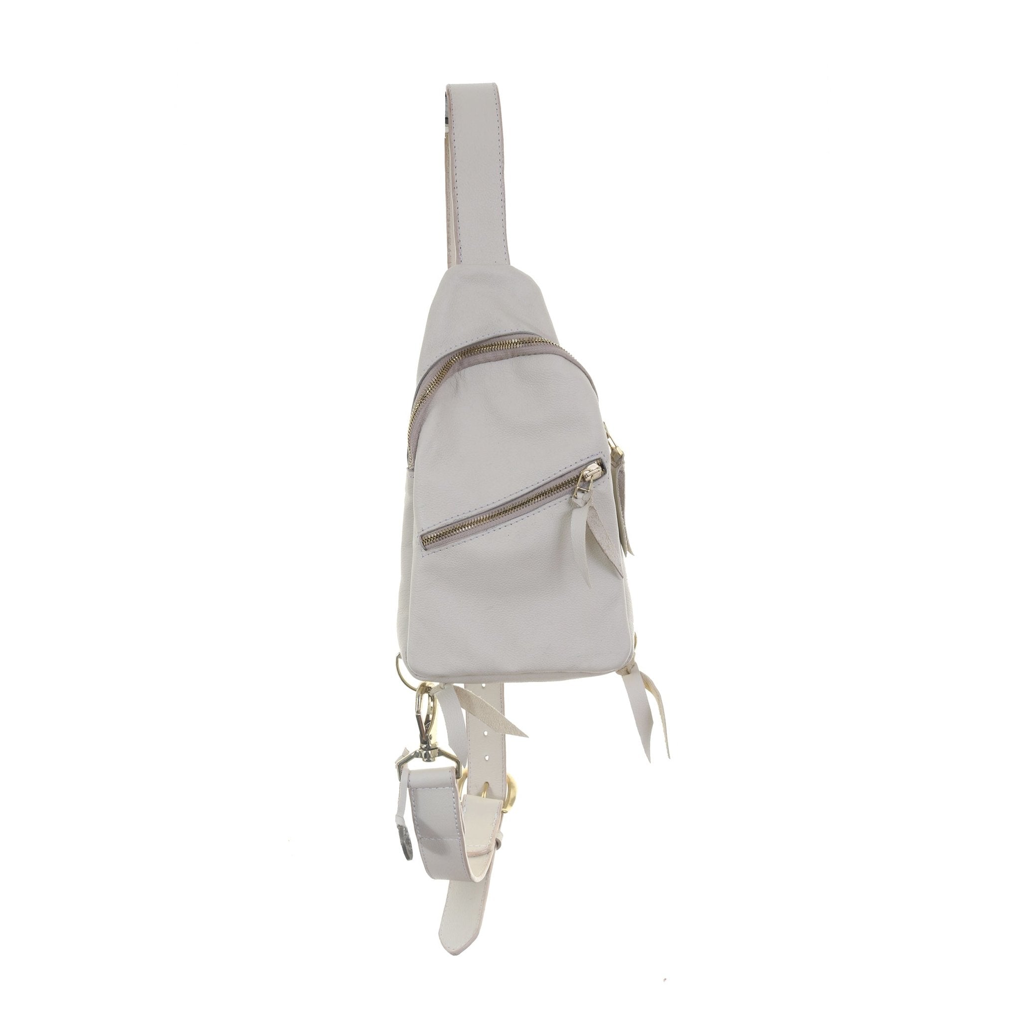 SLB02 - Eggshell Sling Bag - Double J Saddlery