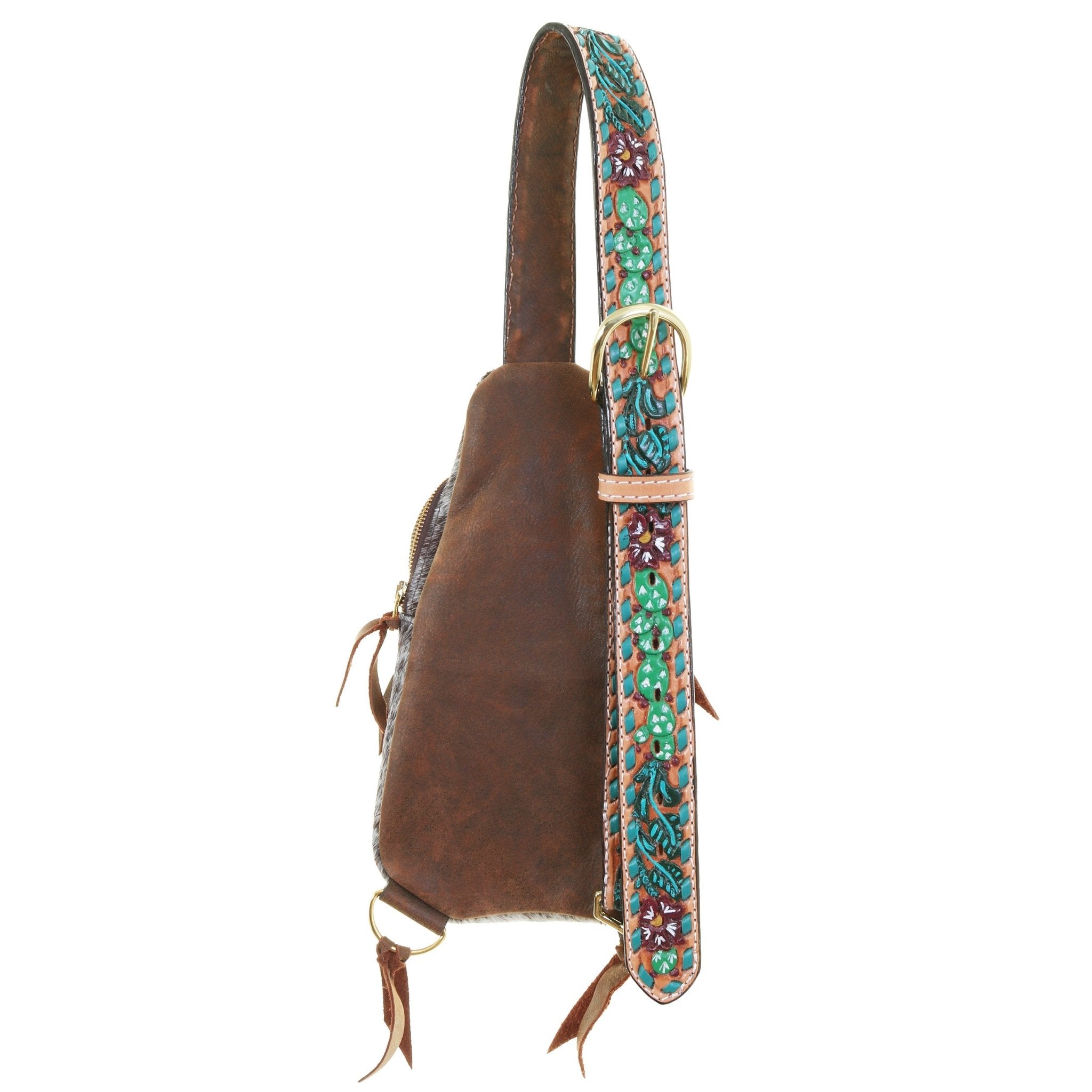 SLB05 - Roan Hair Sling Bag - Double J Saddlery