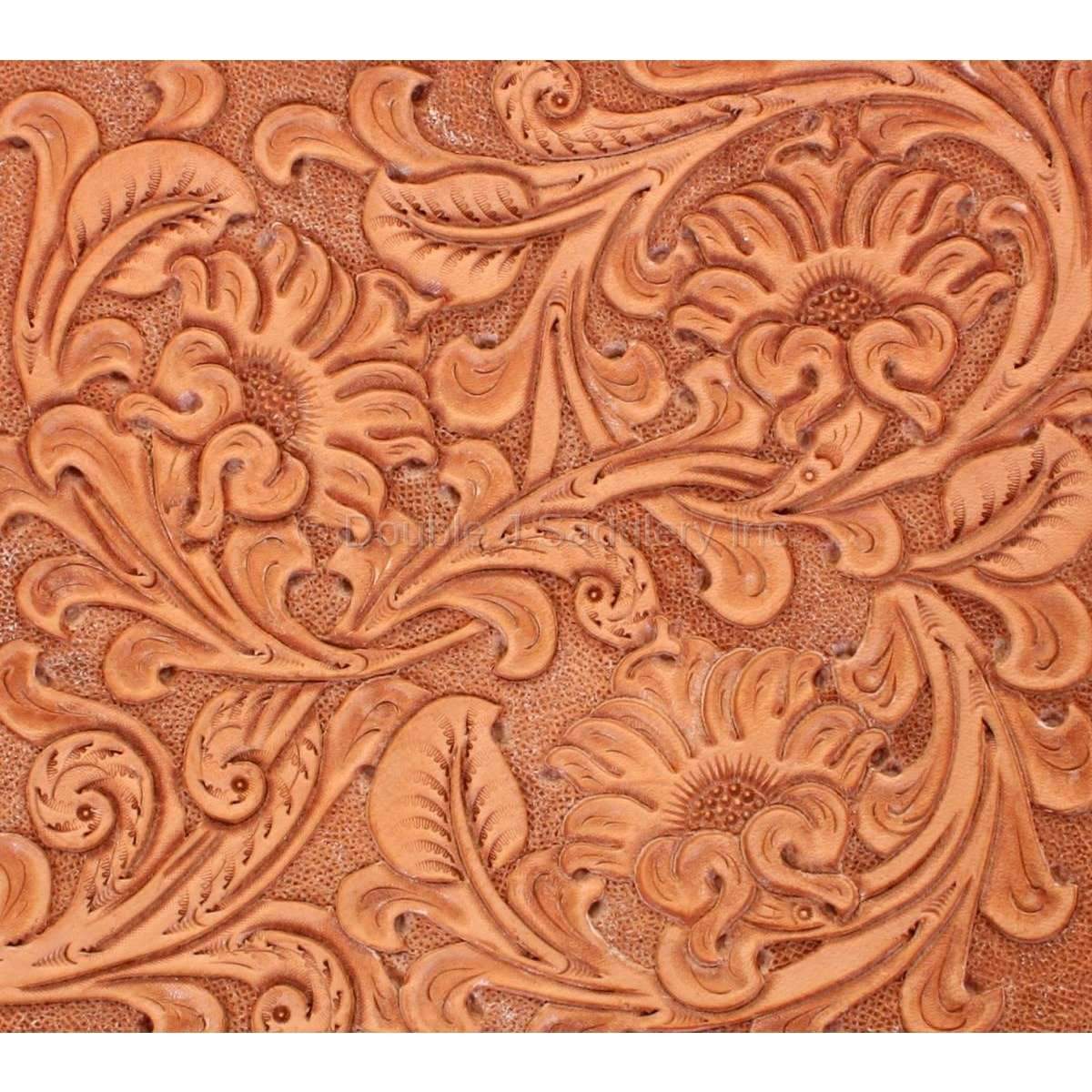 Small Bowen Floral Tooling - Double J Saddlery
