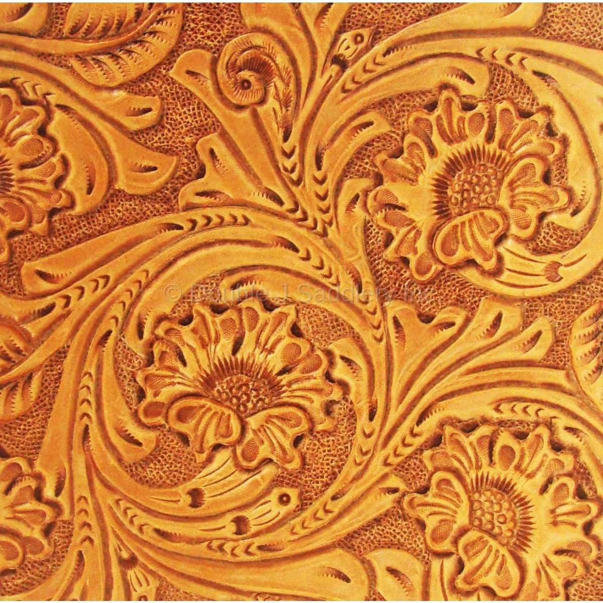 Small Floral Tooling - Double J Saddlery