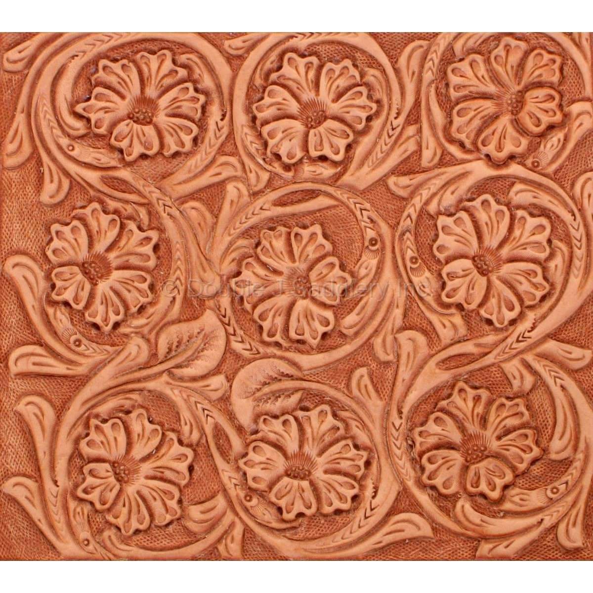 Small Sheridan Floral Tooling - Double J Saddlery