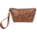 SMP01 - Eagle Grey/Copper Small Makeup Pouch - Double J Saddlery