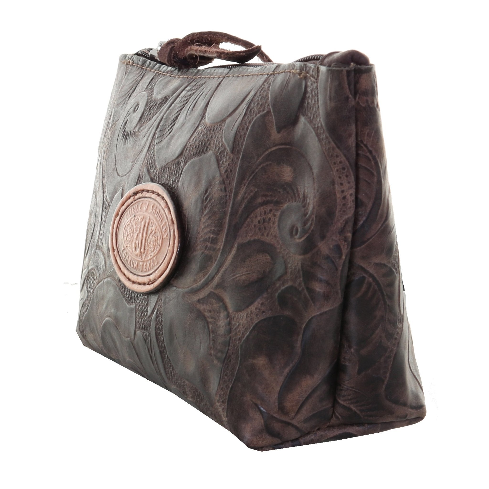 SMP18 - Vintage Rose Small Makeup Pouch - Double J Saddlery