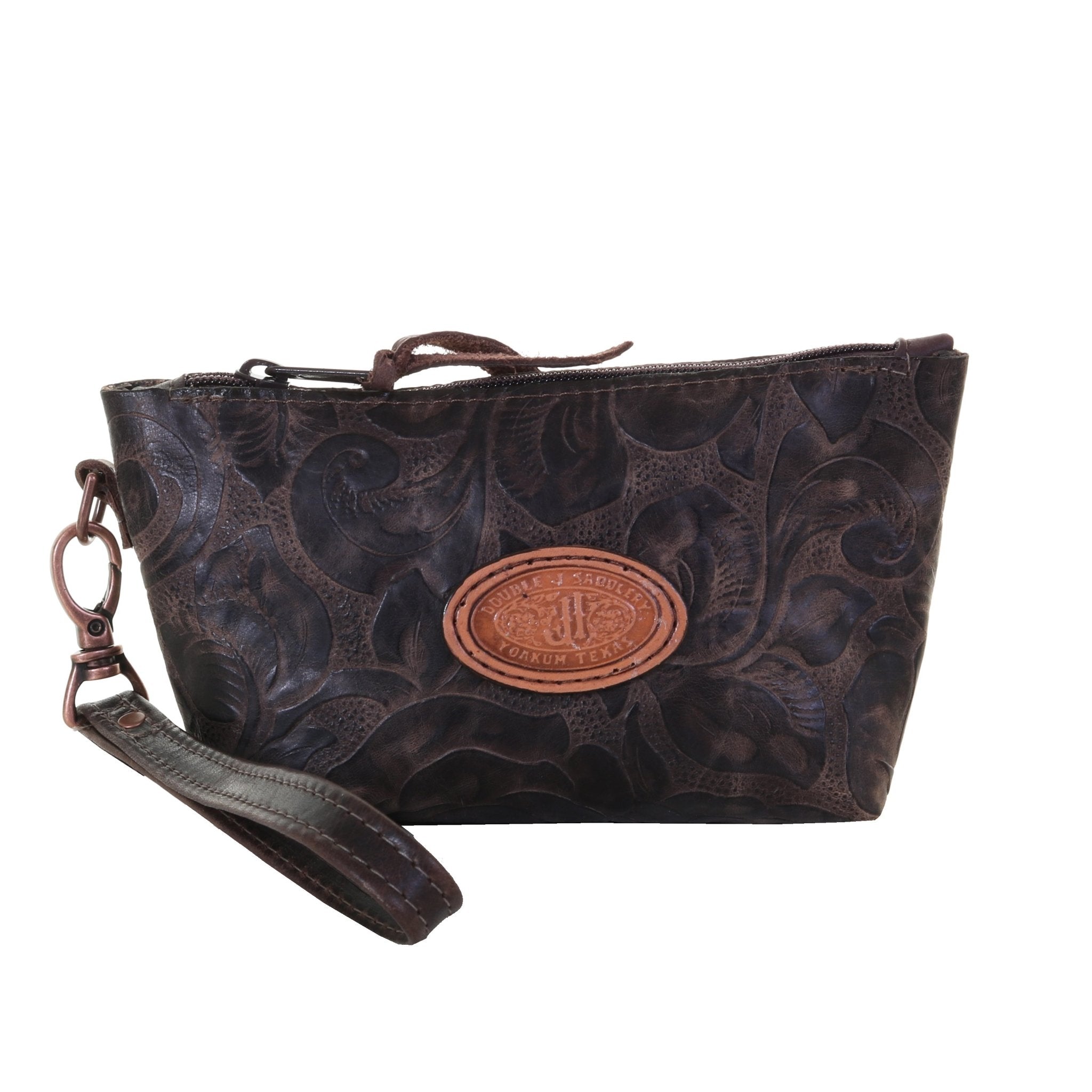 SMP18 - Vintage Rose Small Makeup Pouch - Double J Saddlery