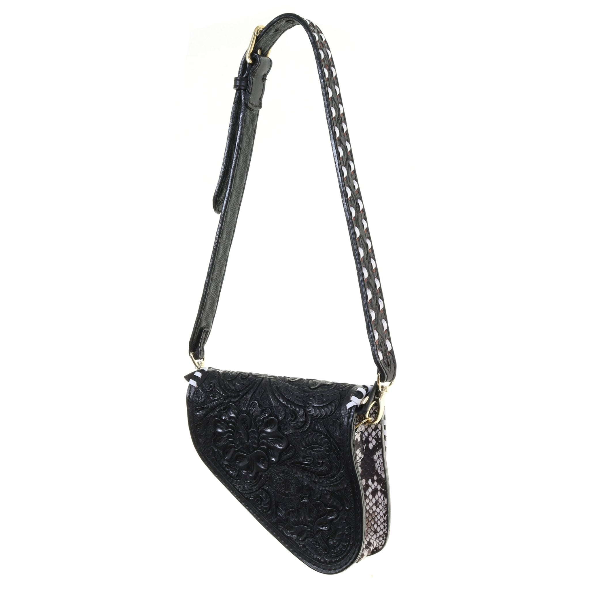 SPB02 - Texas Poppy Saddle Purse - Double J Saddlery