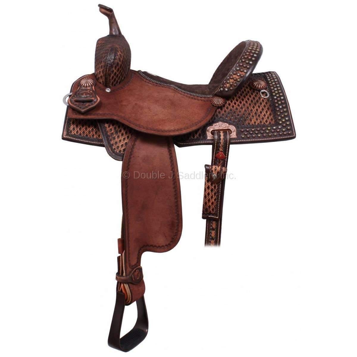 SPR284 - Double J Pro Barrel Racer - Double J Saddlery