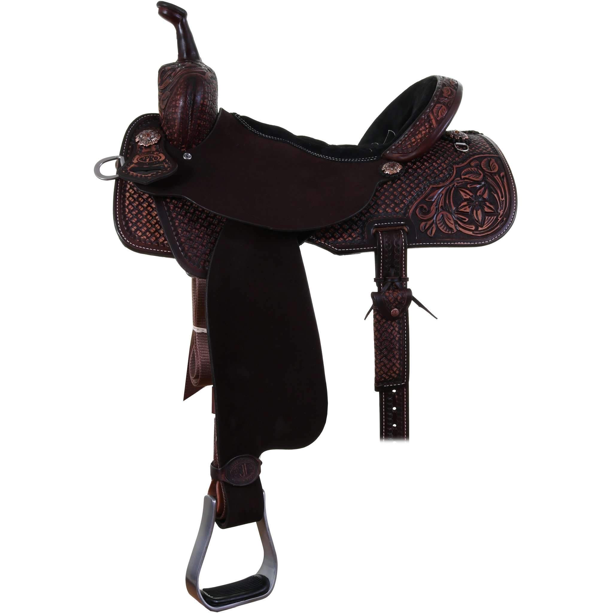 SPR393 - Double J Pro Barrel Racer w/ SRS - Double J Saddlery