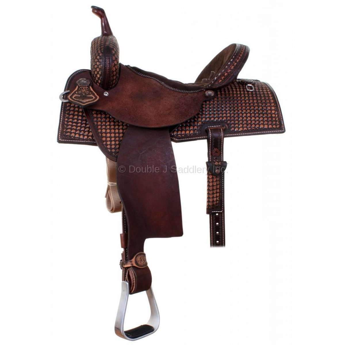 SPRF105 - Double J Pro Flex Barrel Racer - Double J Saddlery