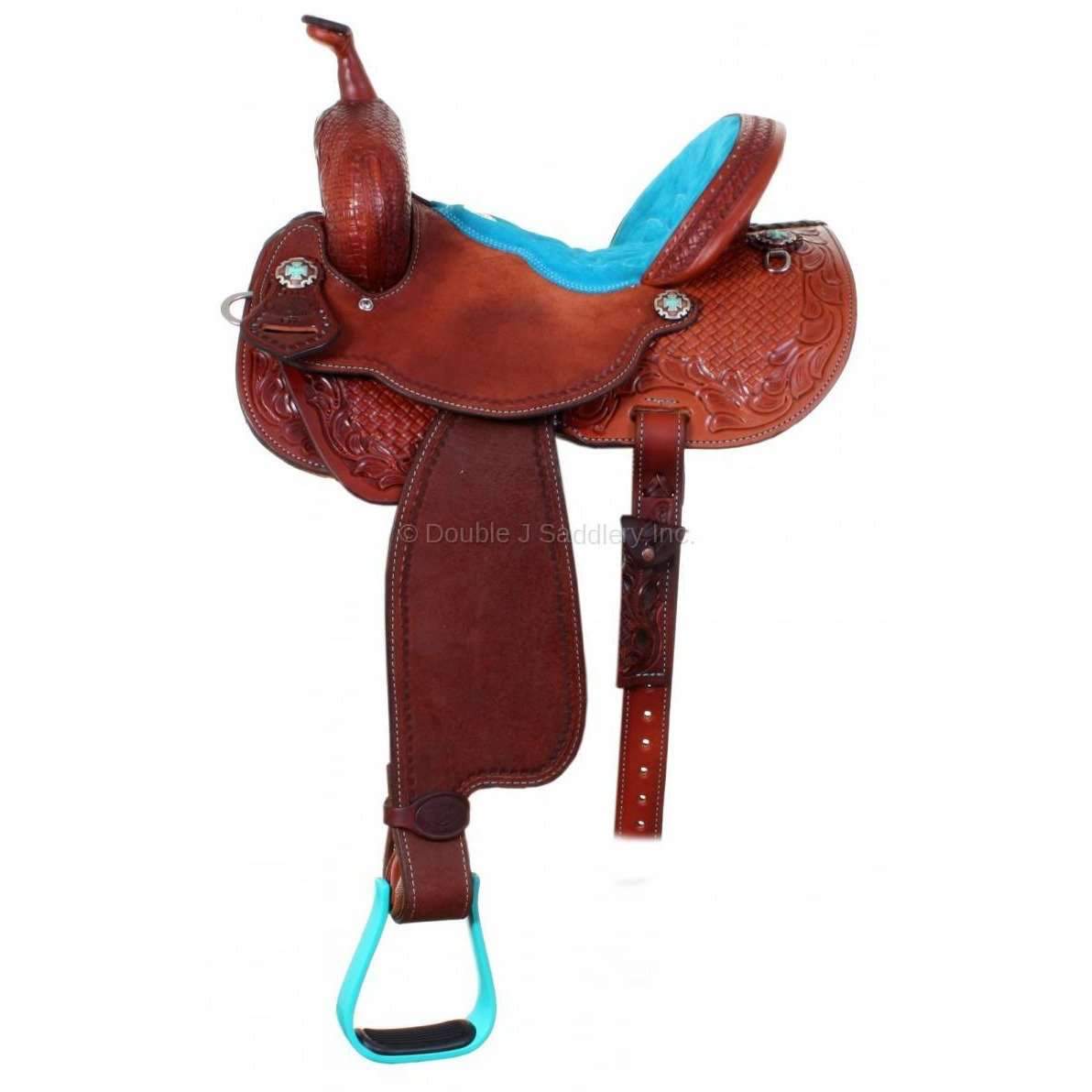 SPRF108 - Double J Pro Flex Barrel Racer - Double J Saddlery