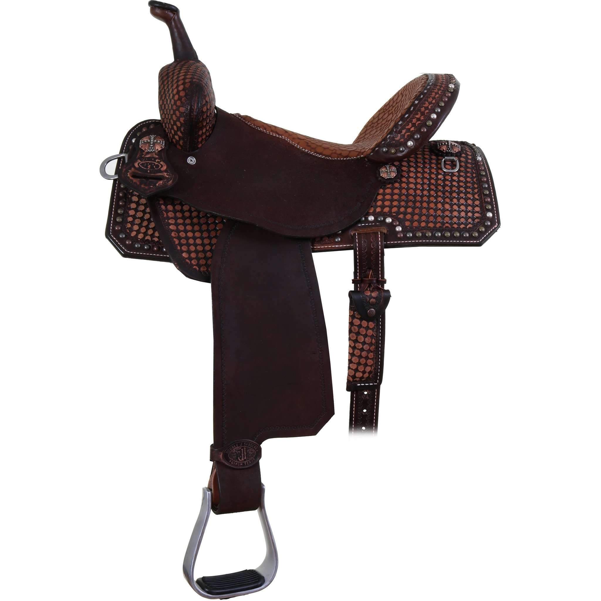 SPRF317 - Double J Pro Flex Barrel Racer - Double J Saddlery