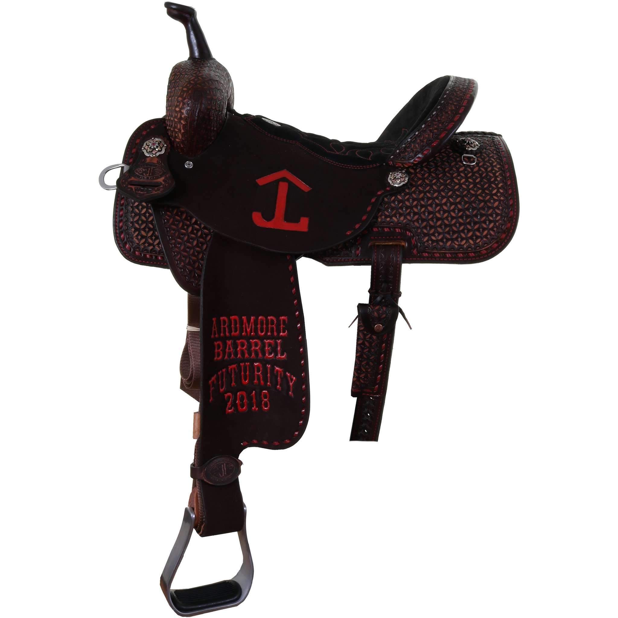 SPRTROPHY12 - Double J Pro Barrel Racer Trophy Saddle - Double J Saddlery