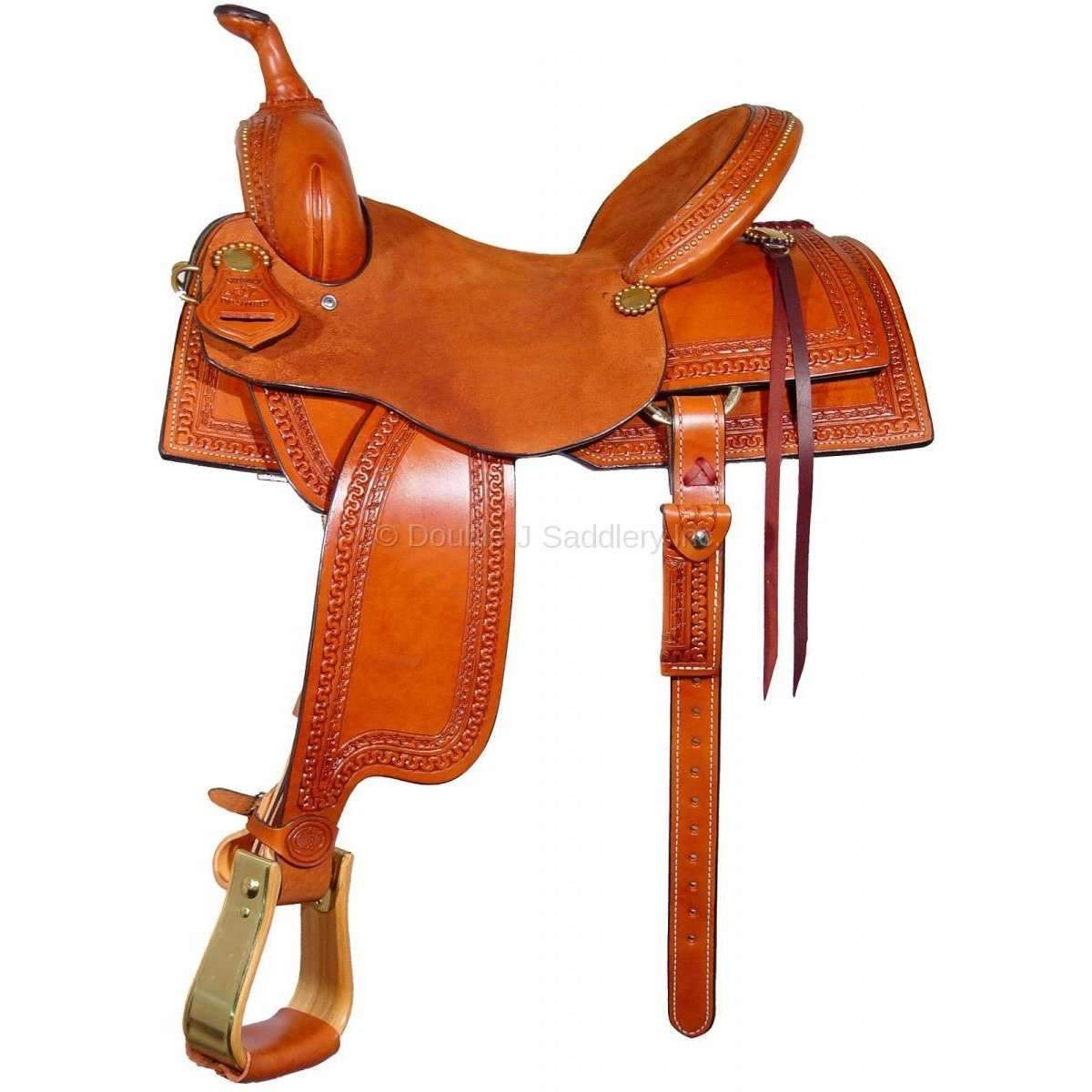 SPS202 - Pro Shooter Saddle - Double J Saddlery