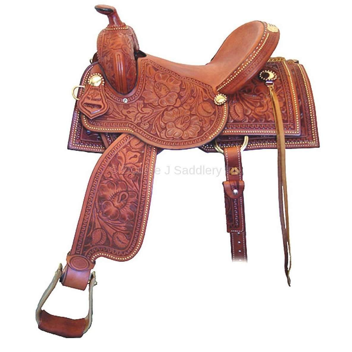SPS203 - Pro Shooter Saddle - Double J Saddlery