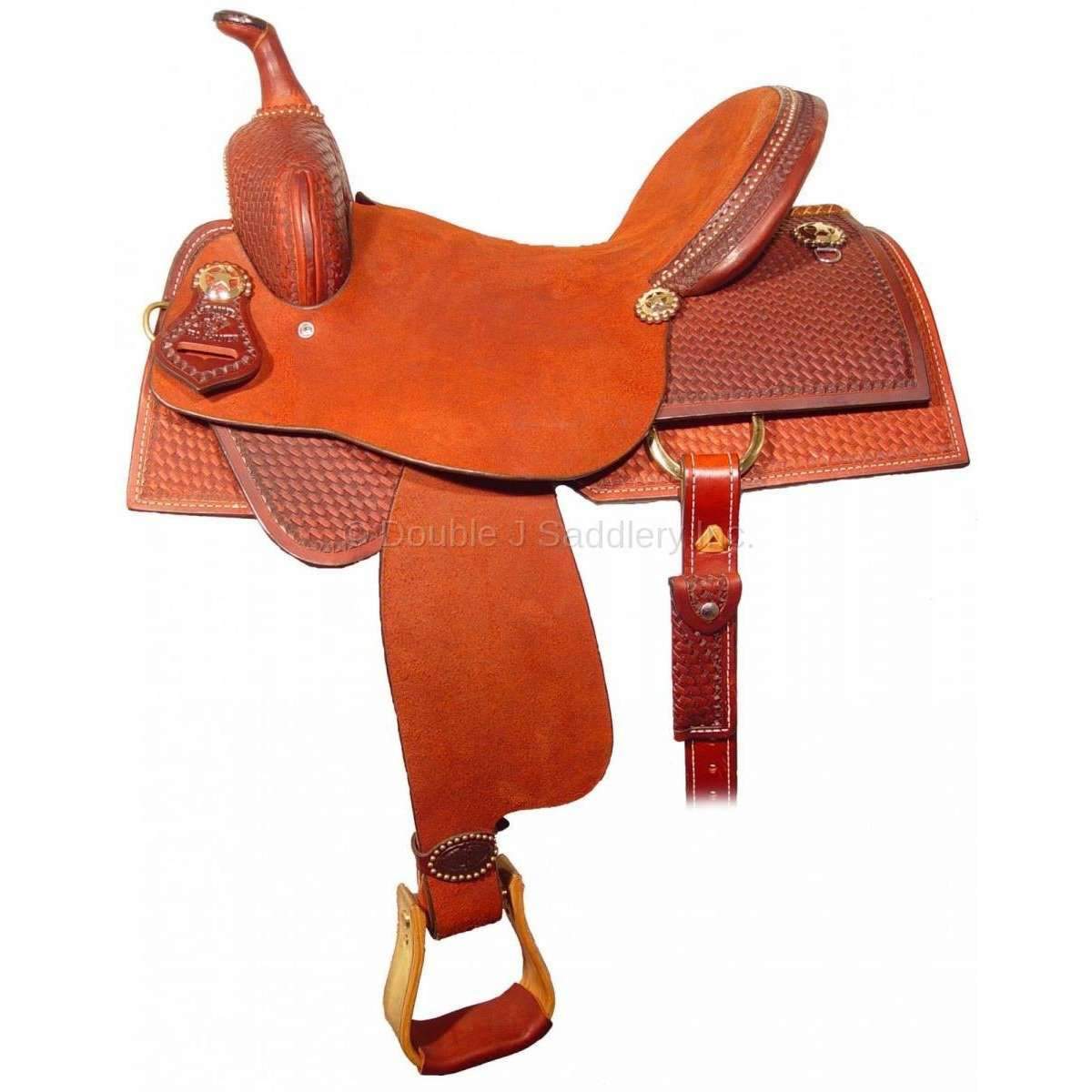 SPS204 - Pro Shooter Saddle - Double J Saddlery