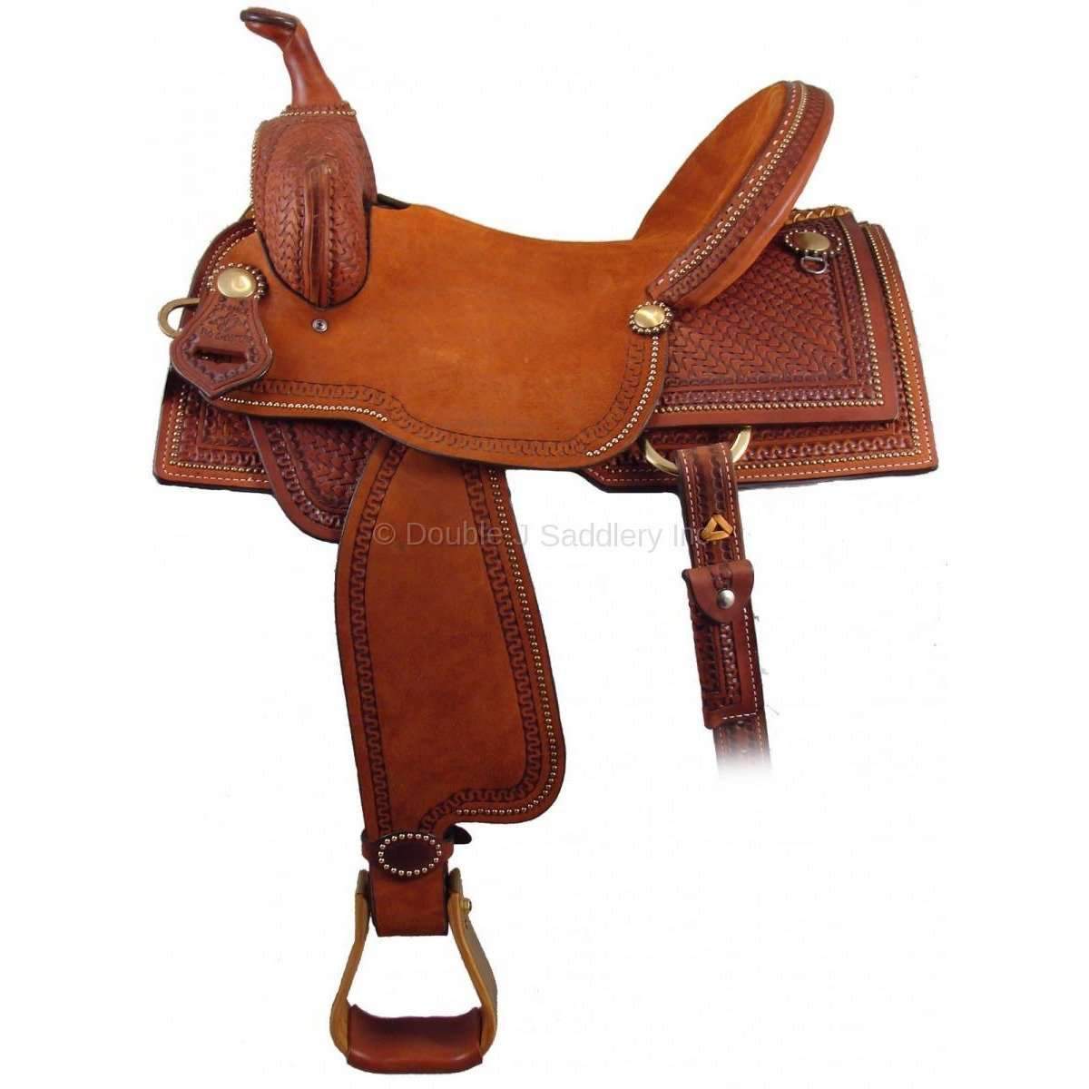 SPS205 - Pro Shooter Saddle - Double J Saddlery