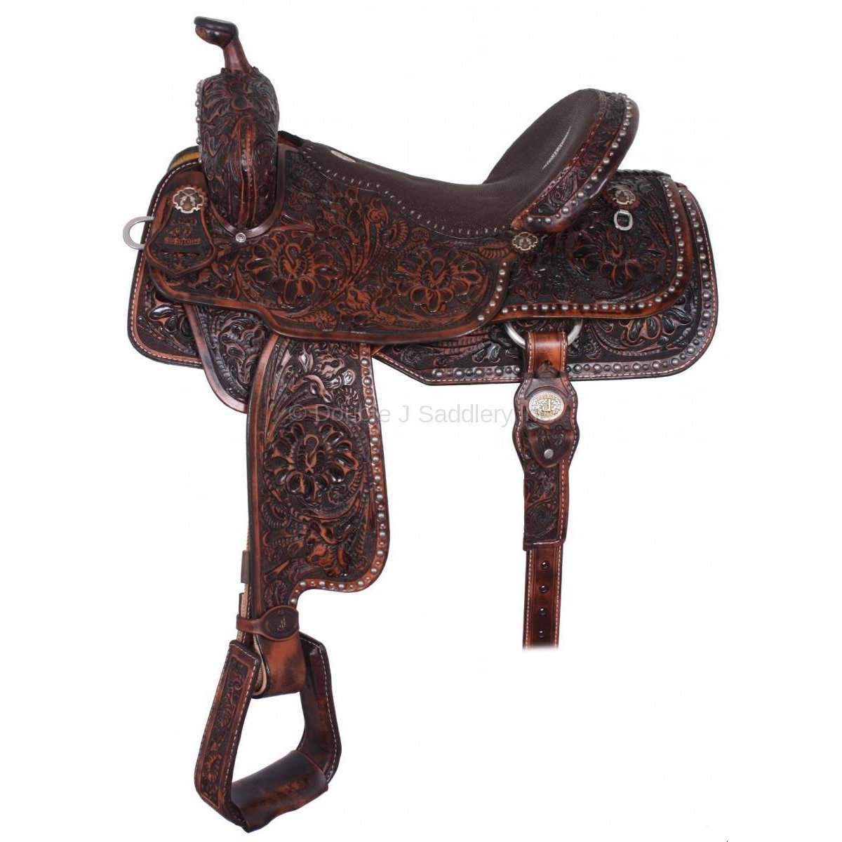 SPS208 - Pro Shooter Saddle - Double J Saddlery