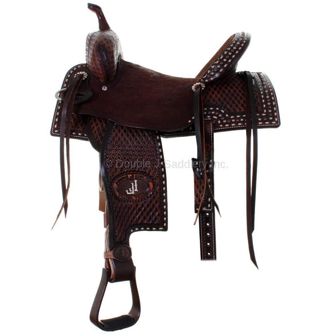 SPS216 - Pro Shooter Saddle - Double J Saddlery
