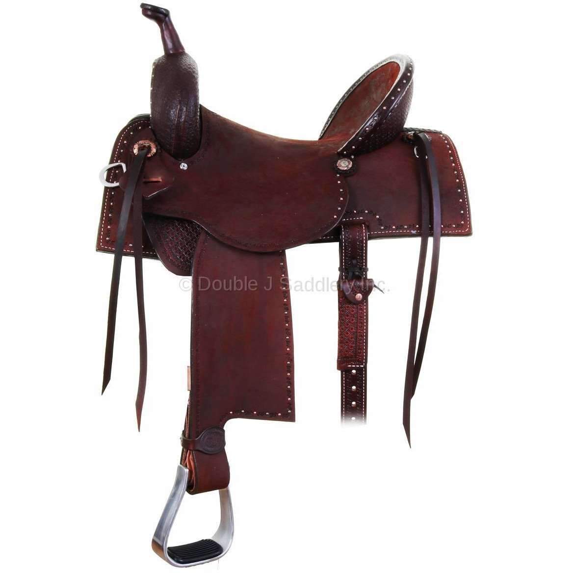SPS219 - Pro Shooter Saddle - Double J Saddlery