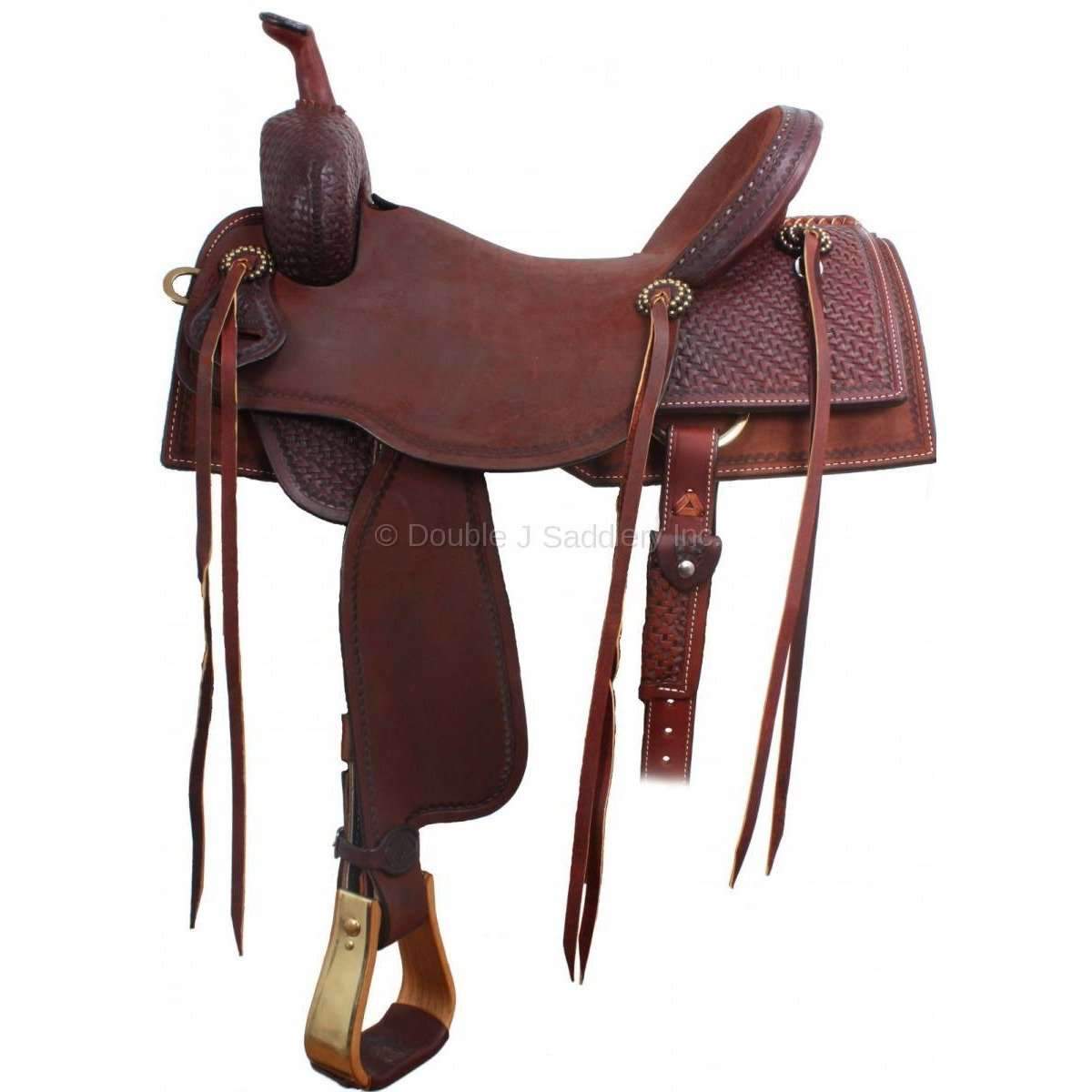 SPS906 - Pro Shooter Saddle - Double J Saddlery