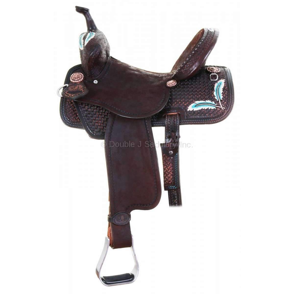 SPXF120 - The Pursuit Flex Barrel Racer w/ ELC - Double J Saddlery