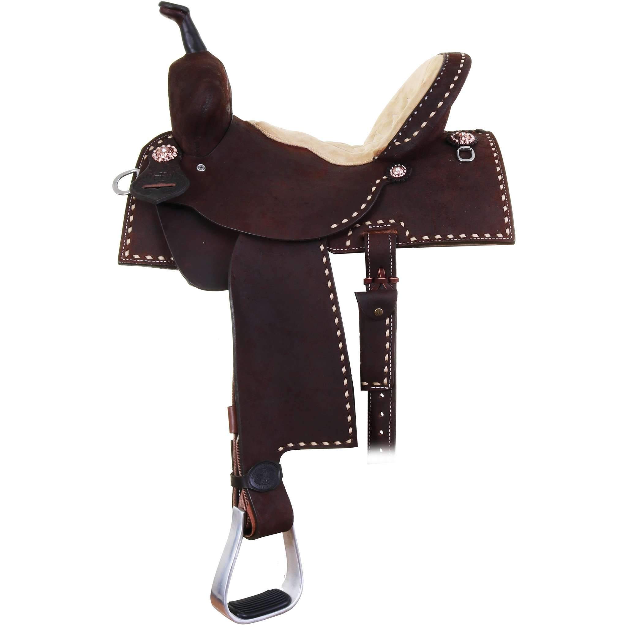 SPXF125 - The Pursuit Flex Barrel Racer w/ ELC - Double J Saddlery