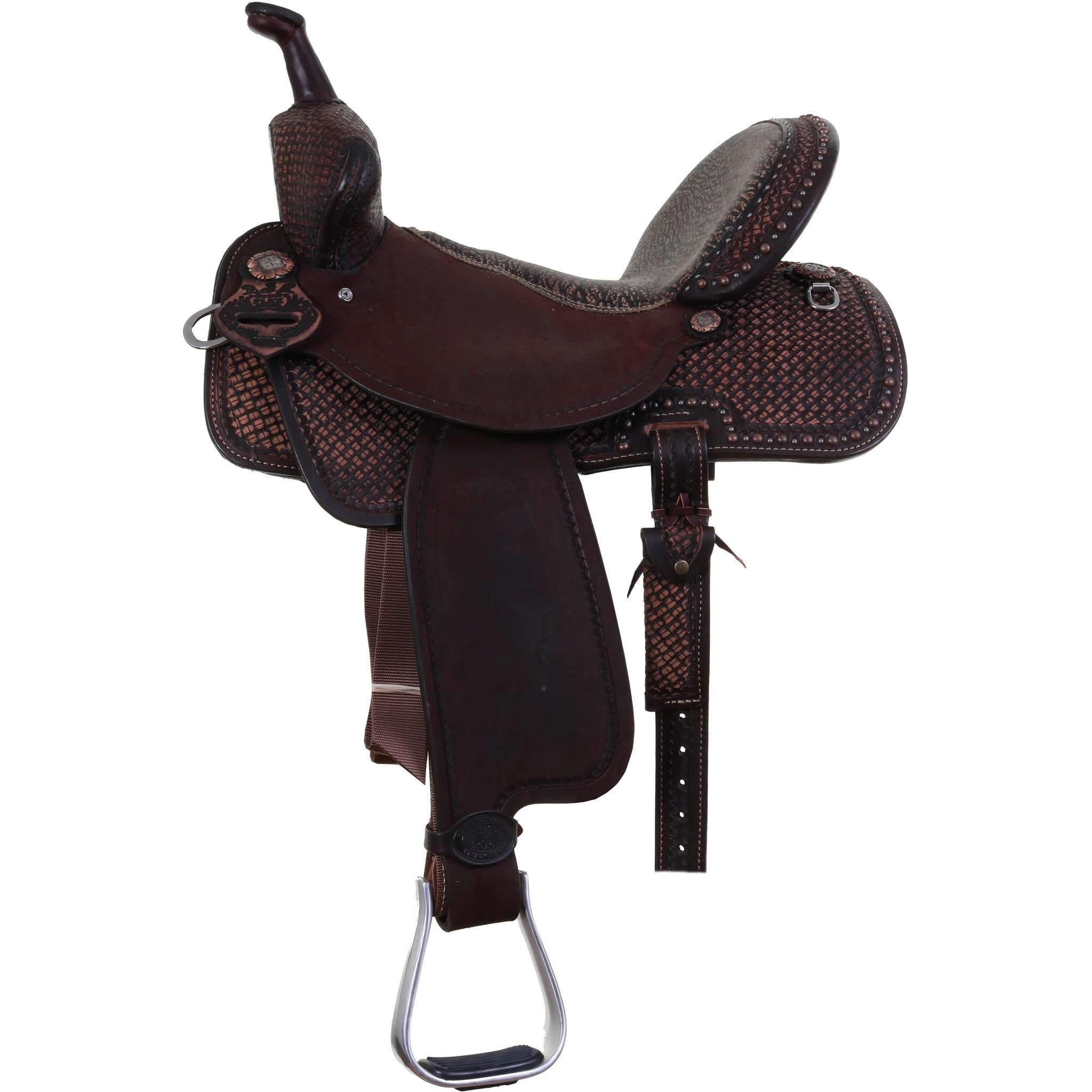 SPXF127 - The Pursuit Flex Barrel Racer w/ ELC - Double J Saddlery