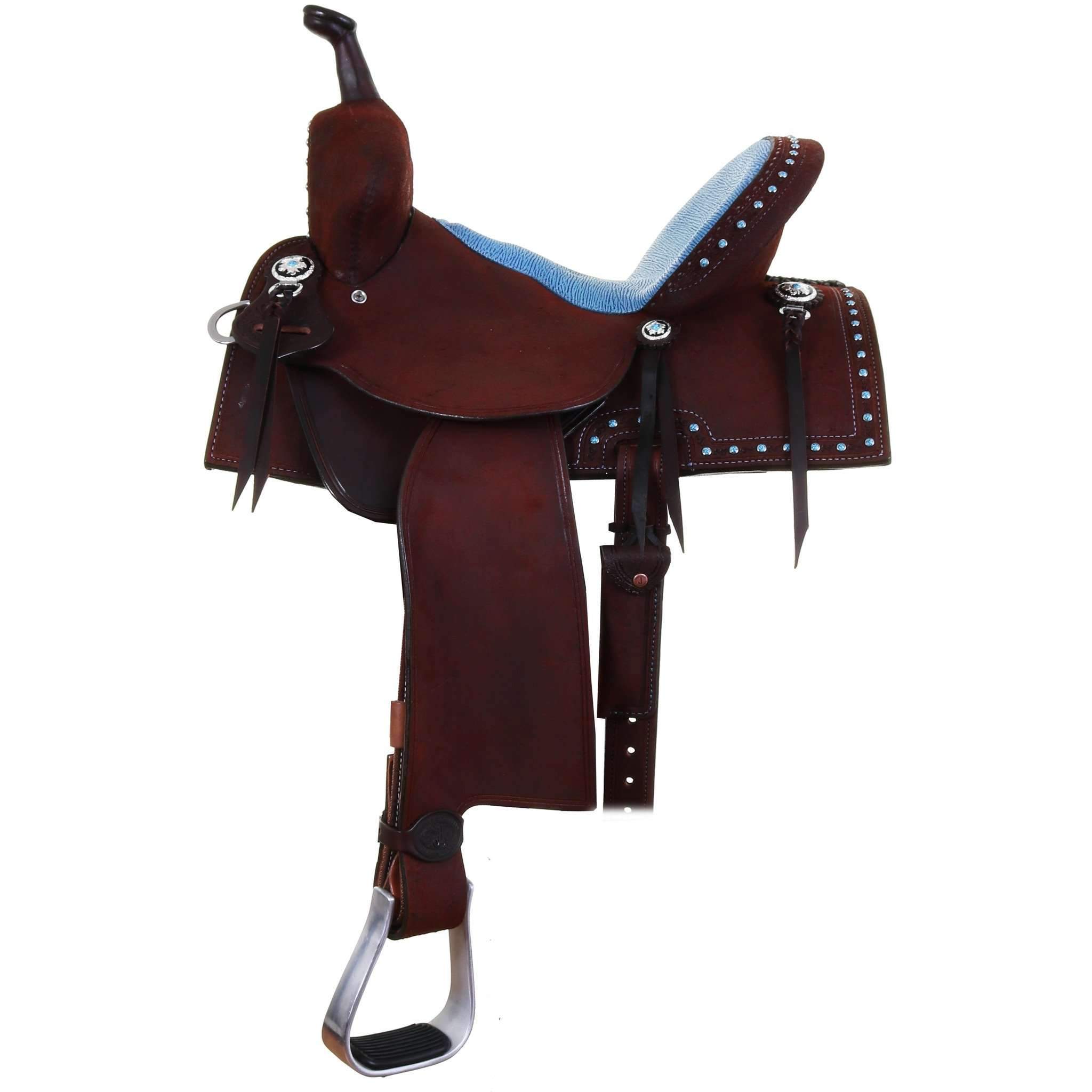 SPXF134 - The Pursuit Flex Barrel Racer w/ ELC - Double J Saddlery
