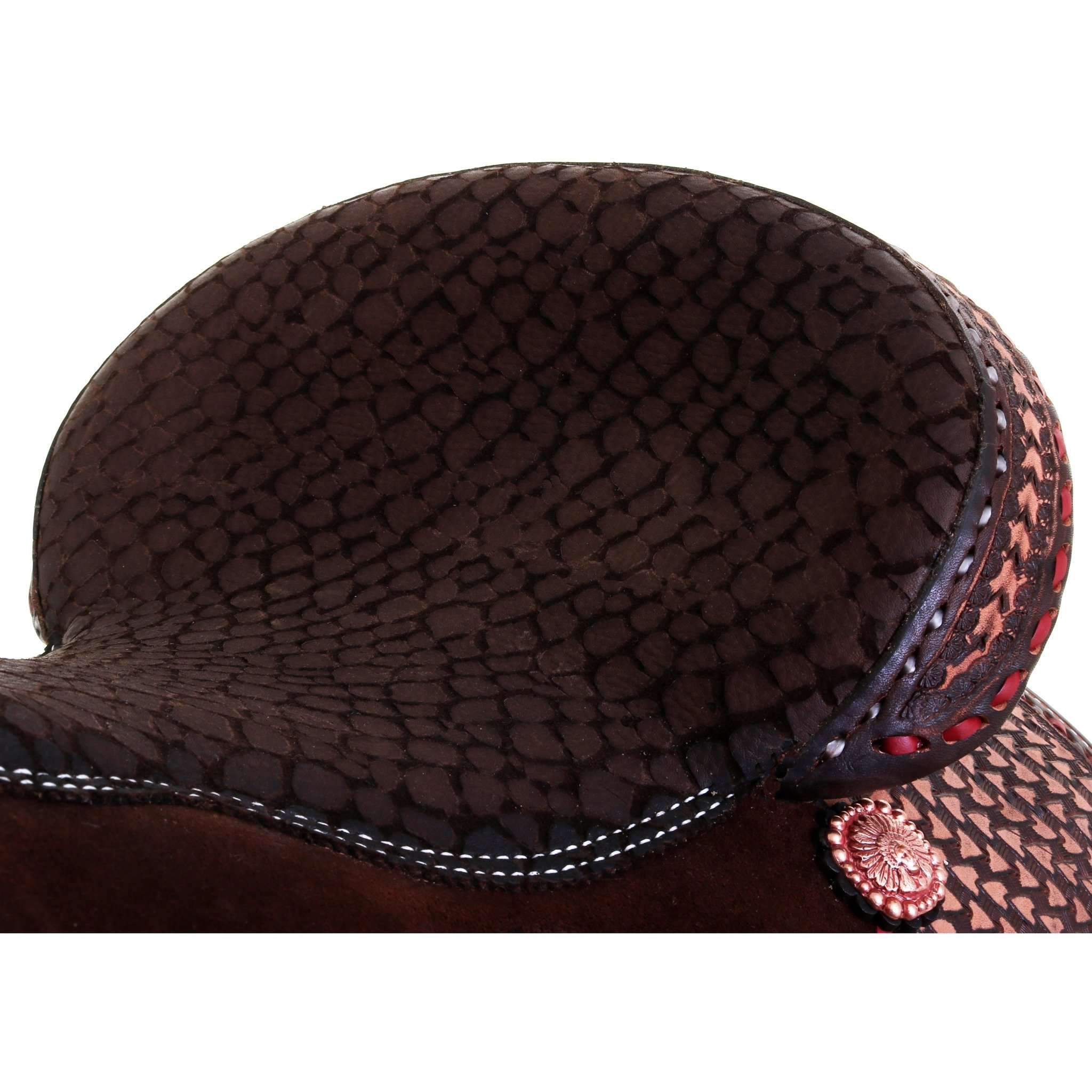 SPXF135 - The Pursuit Flex Barrel Racer w/ ELC - Double J Saddlery