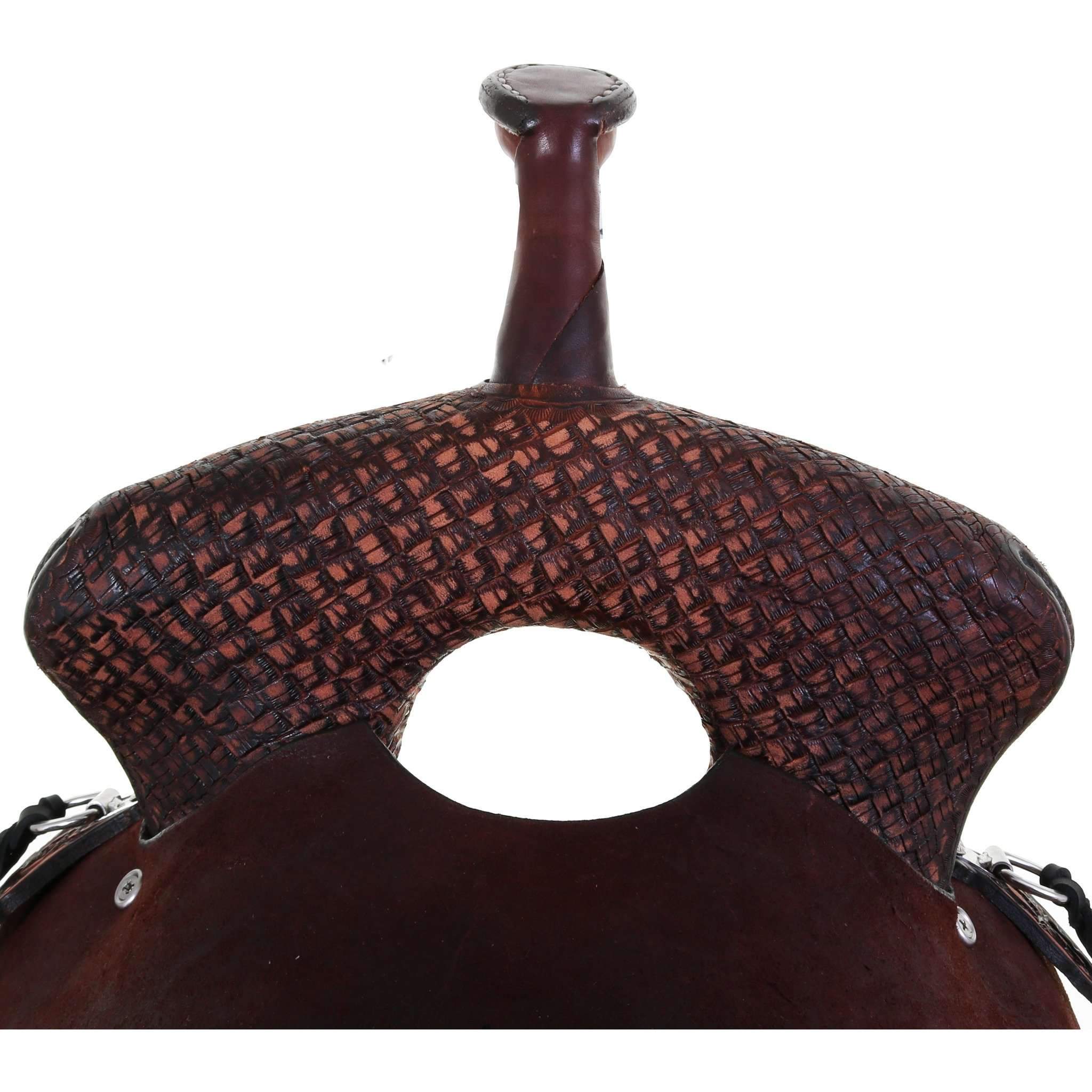 SPXF137 - The Pursuit Flex Barrel Racer w/ ELC - Double J Saddlery