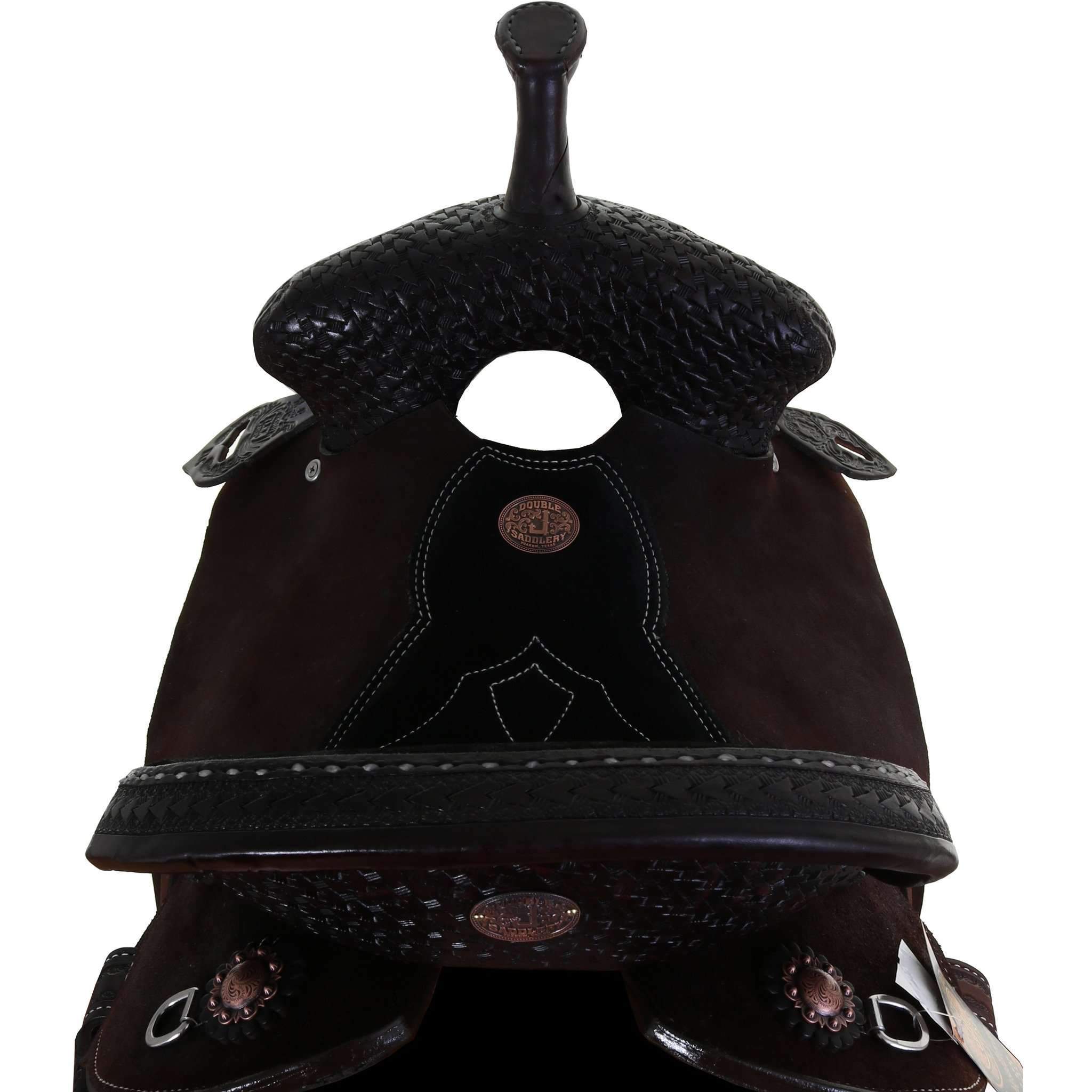 SPXF138 - The Pursuit Flex Barrel Racer w/ ELC & SRS - Double J Saddlery